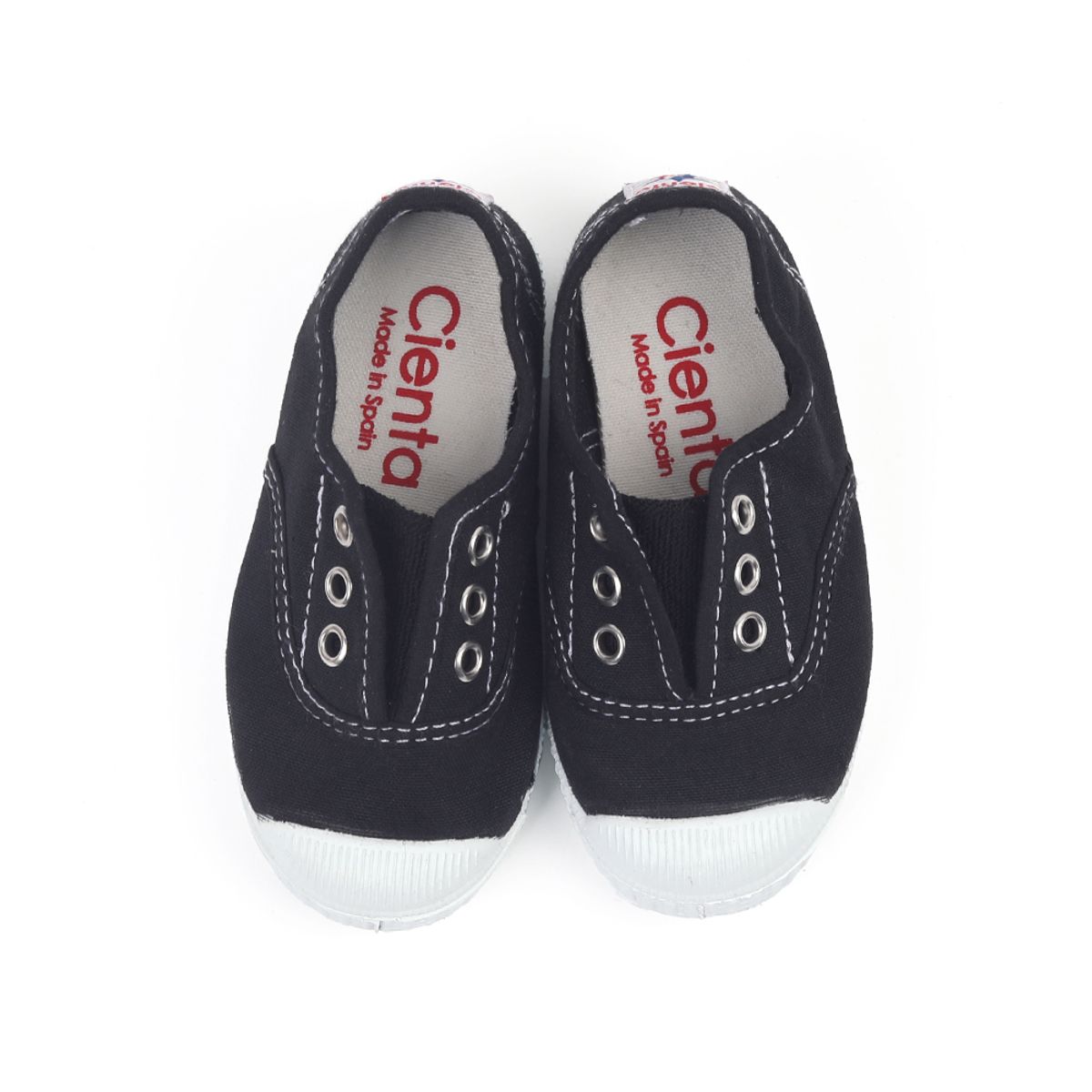 씨엔타 키즈(CIENTA KIDS) 잉글레스 푼테라 틴타도 블랙화이트