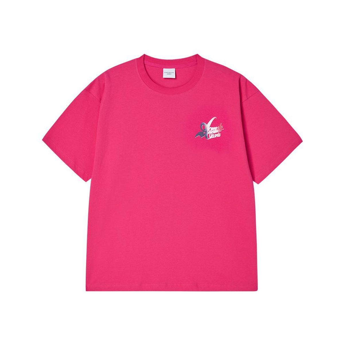 아크메드라비(ACME DE LA VIE) FRENCH SCRIPT LOGO SHORT SLEEVE T-SHIRT (5COLOR)