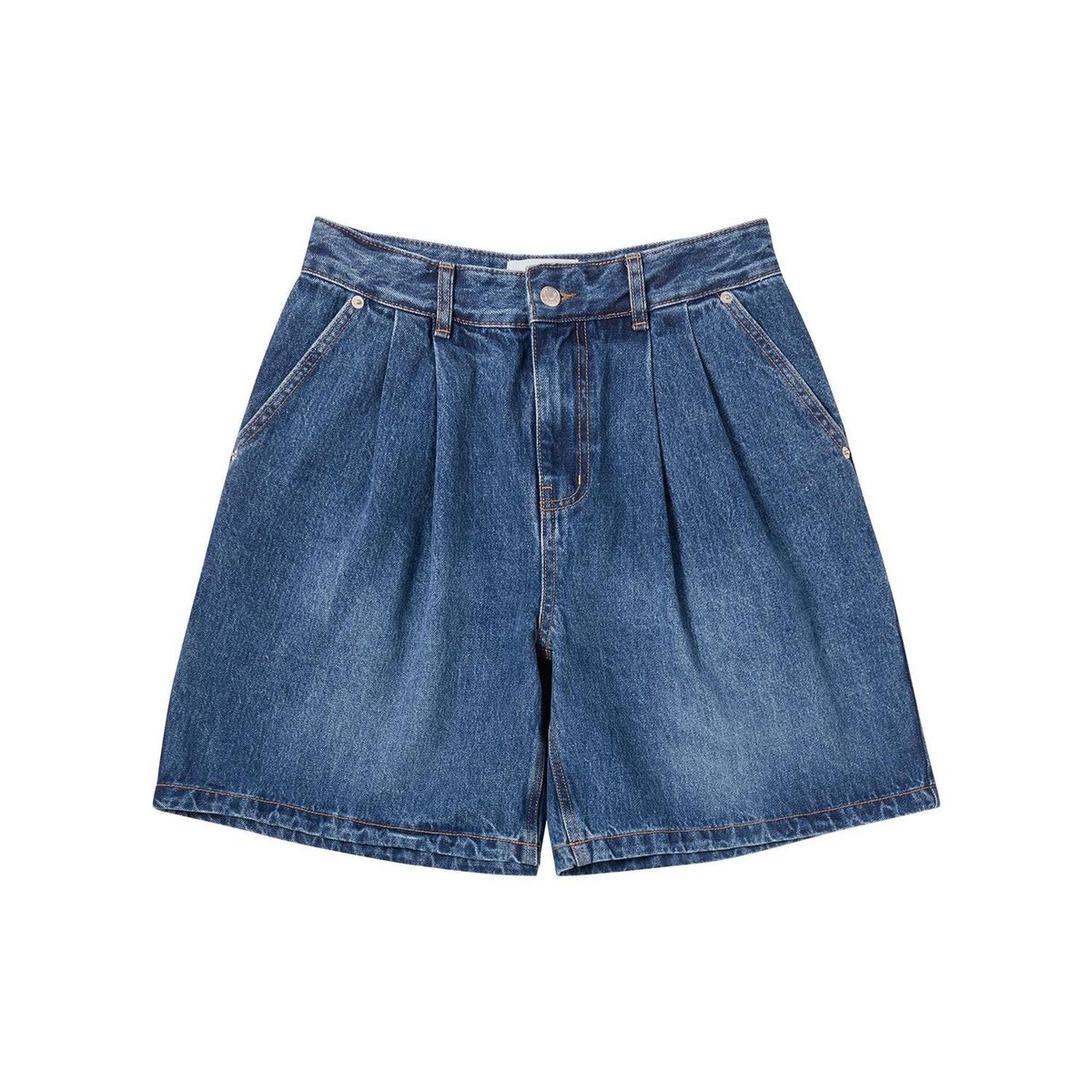 아크메드라비(ACME DE LA VIE) WIDE BASIC DENIM SHORT PANTS (2COLOR)