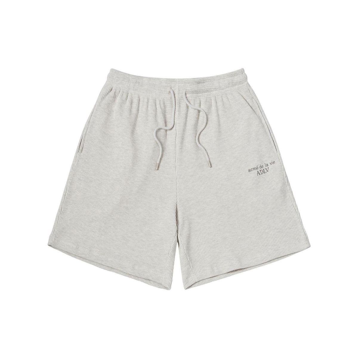 아크메드라비(ACME DE LA VIE) EMBO LOGO WAFFLE SHORT PANTS (3COLOR)