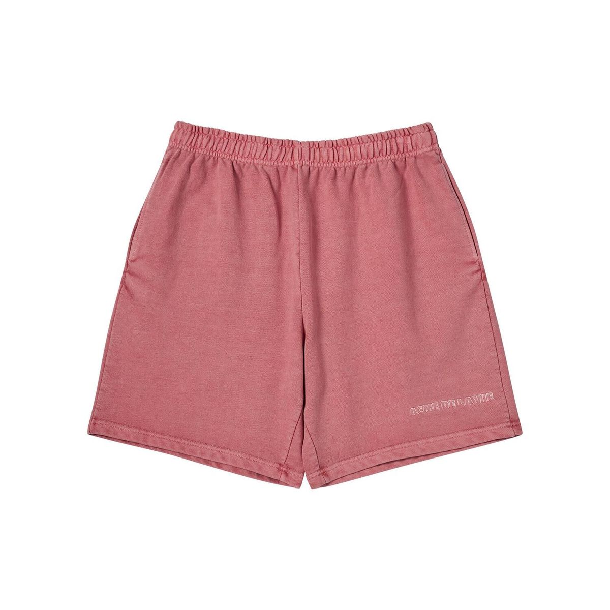 아크메드라비(ACME DE LA VIE) SIMPLE LOGO PIGMENT SHORT PANTS (4COLOR)