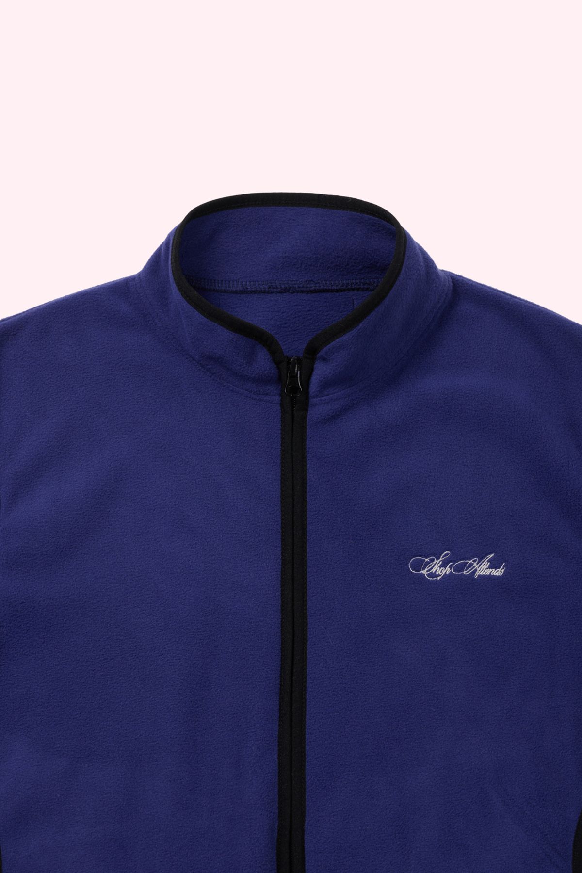 어텐즈(ATTENDS) Every day cozy fleece jacket (Indigo)