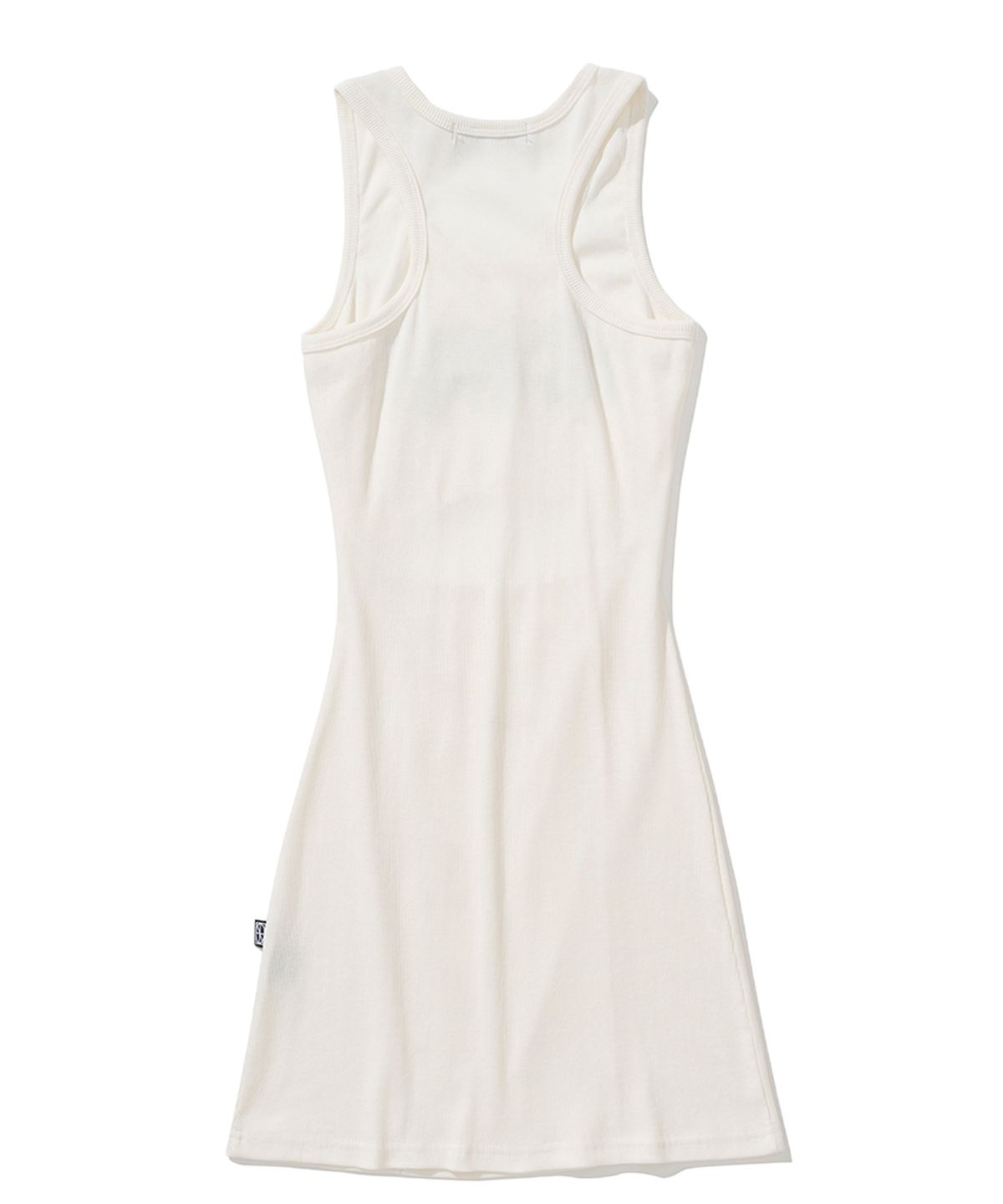 낫포너드(NOT4NERD) W Ashen Dawn Thorn Logo Mini Dress - Ivory