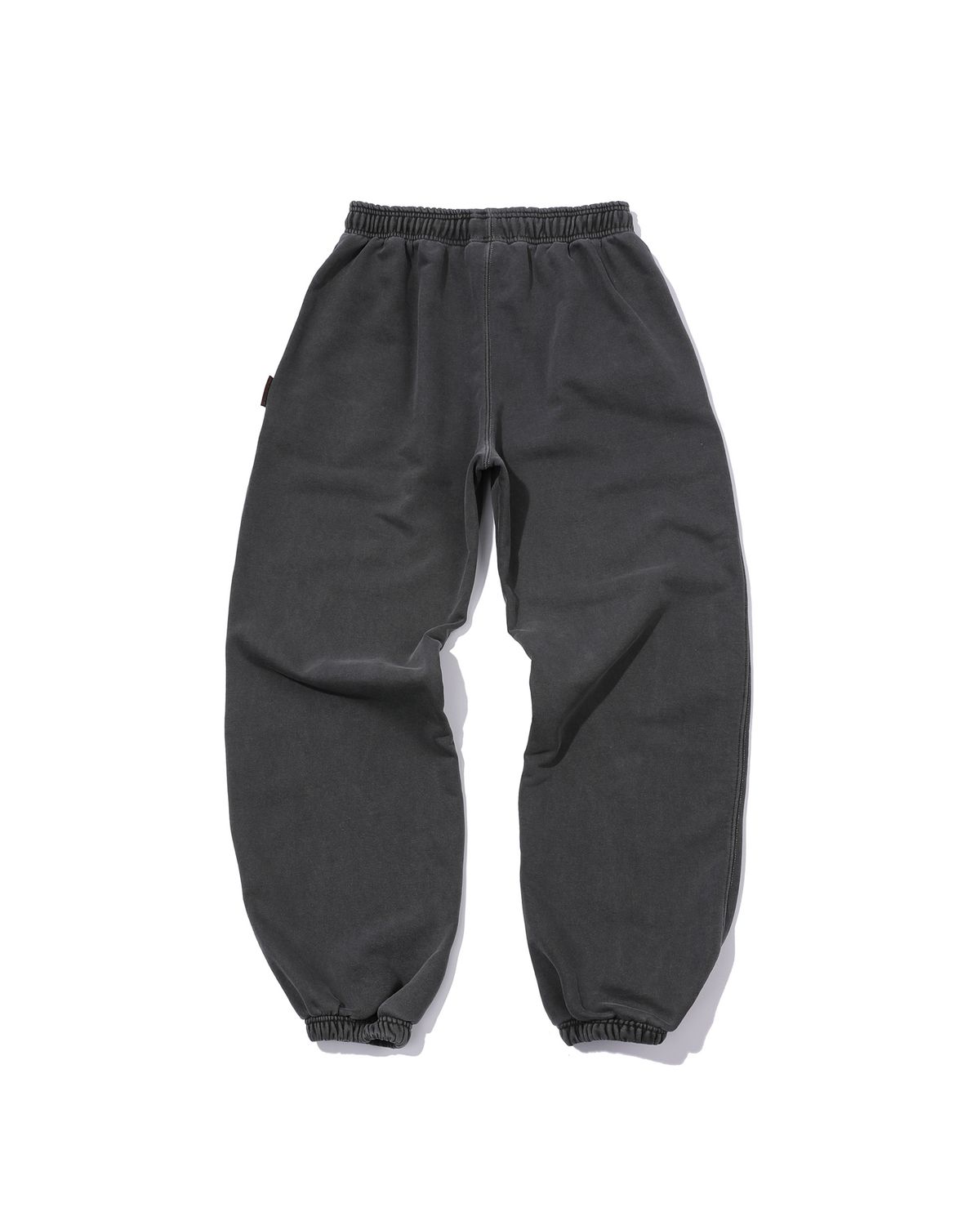 피에스쇼퍼(PSSHOPPER) [2 Pack] 피그먼트 와이드 조거팬츠 세트 [다크 그레이]