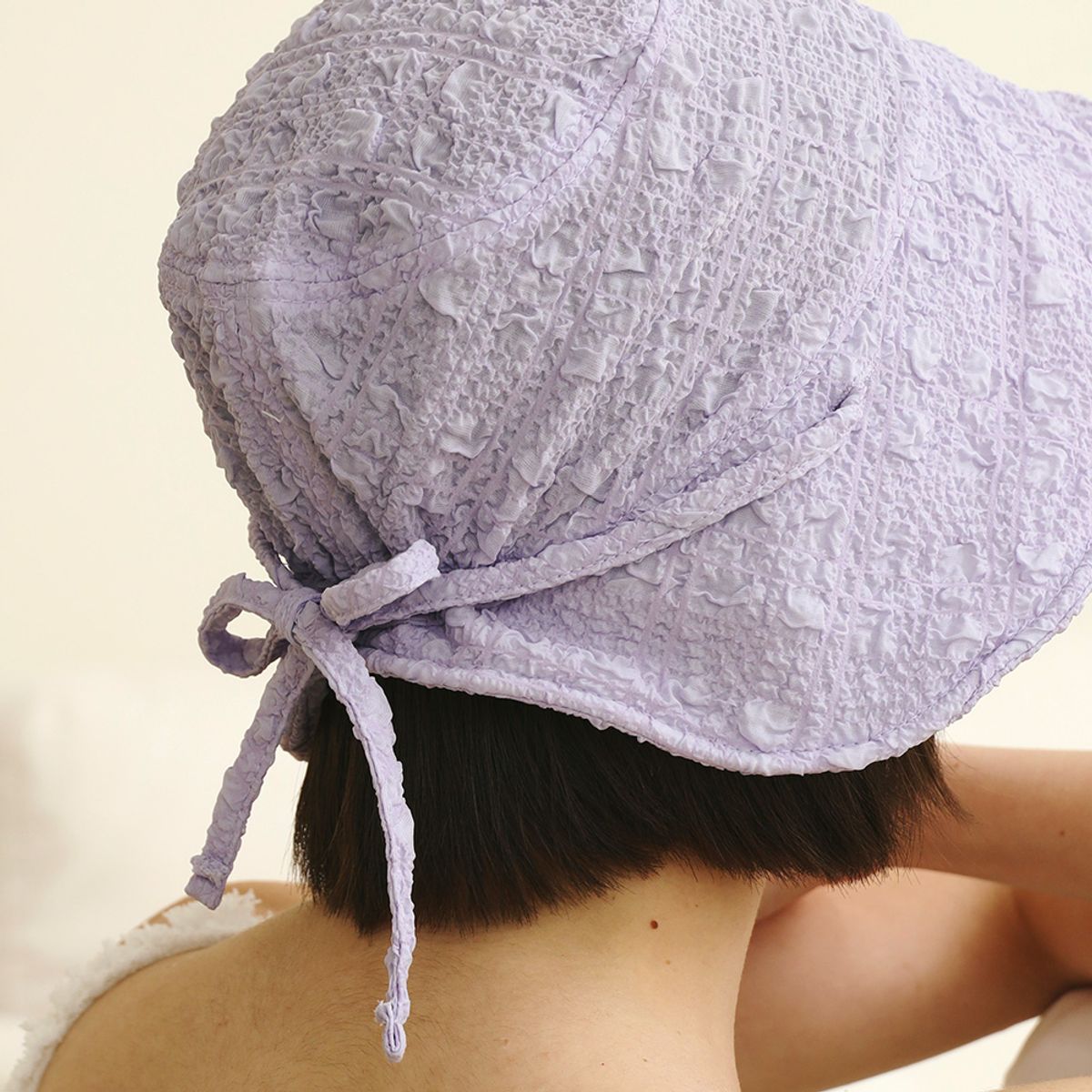메르헨(MERCHEN) Glory strap bonnet hat_3color
