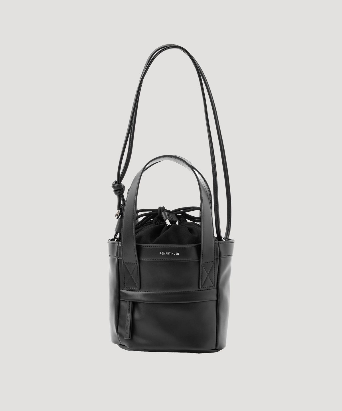 로맨티누어(ROMANTINUER) Luvon Bucket Bag 루본 버킷백 (블랙)