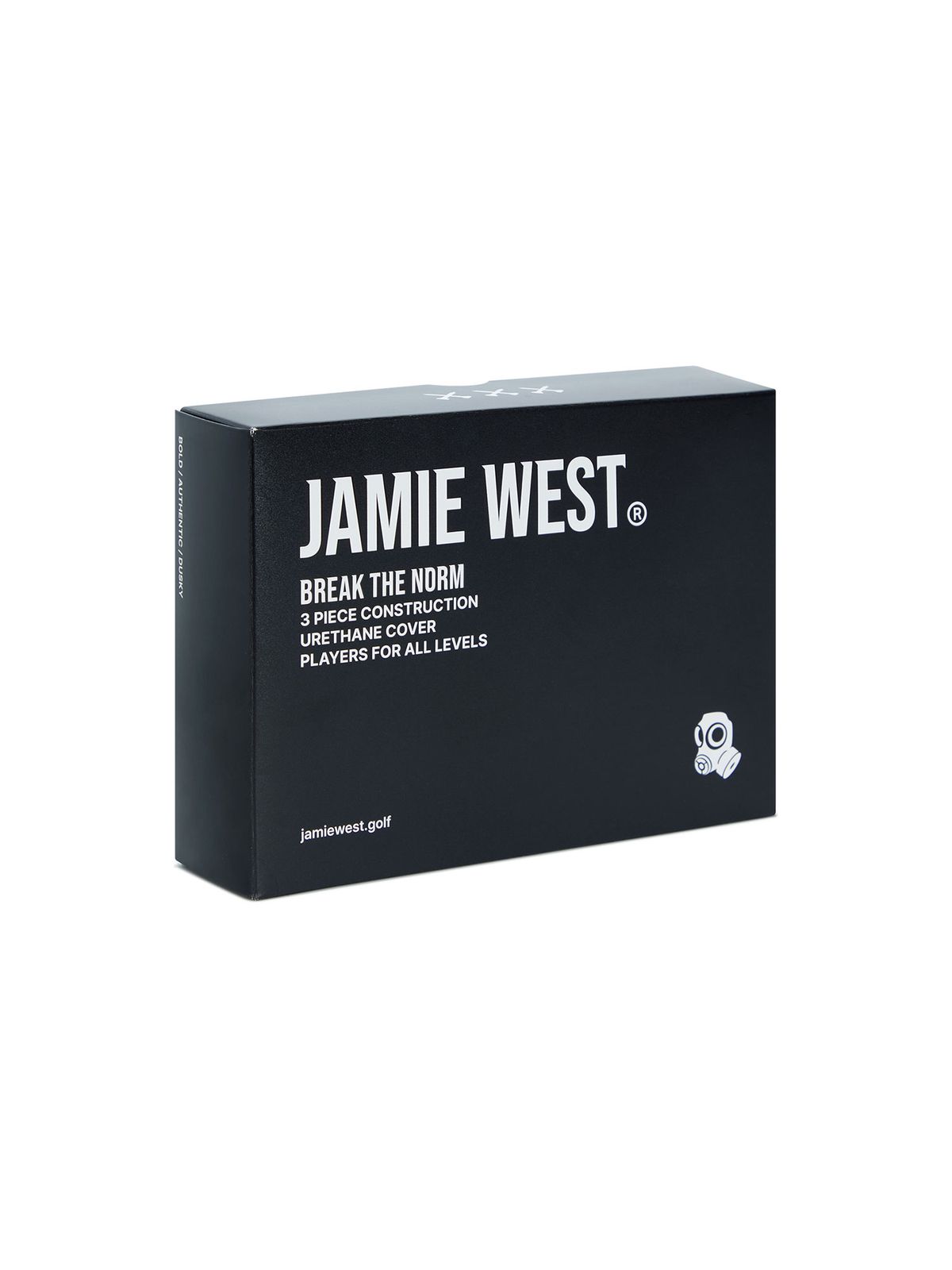 제이미웨스트(JAMIE WEST) JWGC 3피스 우레탄 커버 골프공 더즌 (12구 화이트)