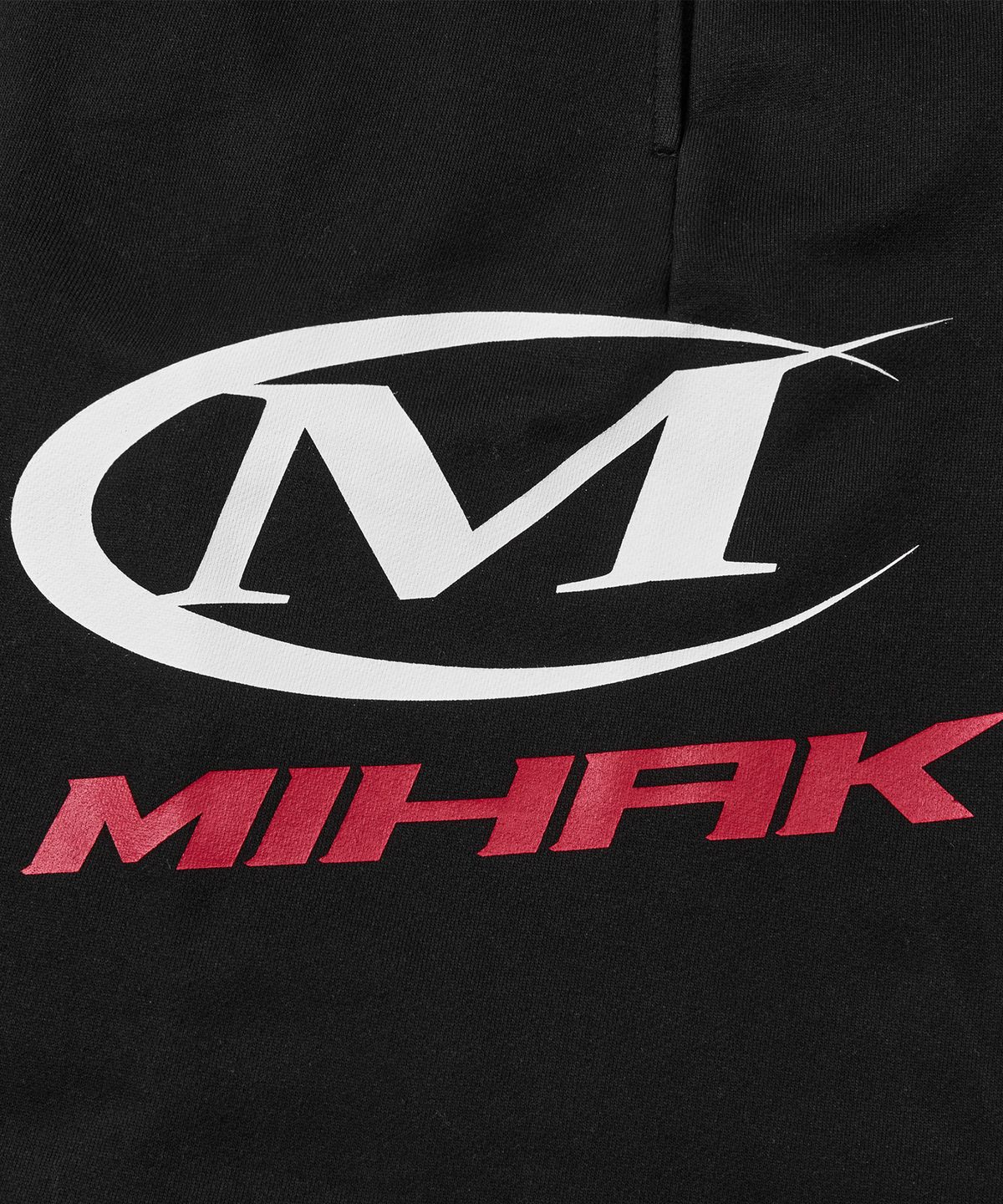 미학(MIHAK) 사이드 빅 로고 버뮤다 팬츠 (BLACK)