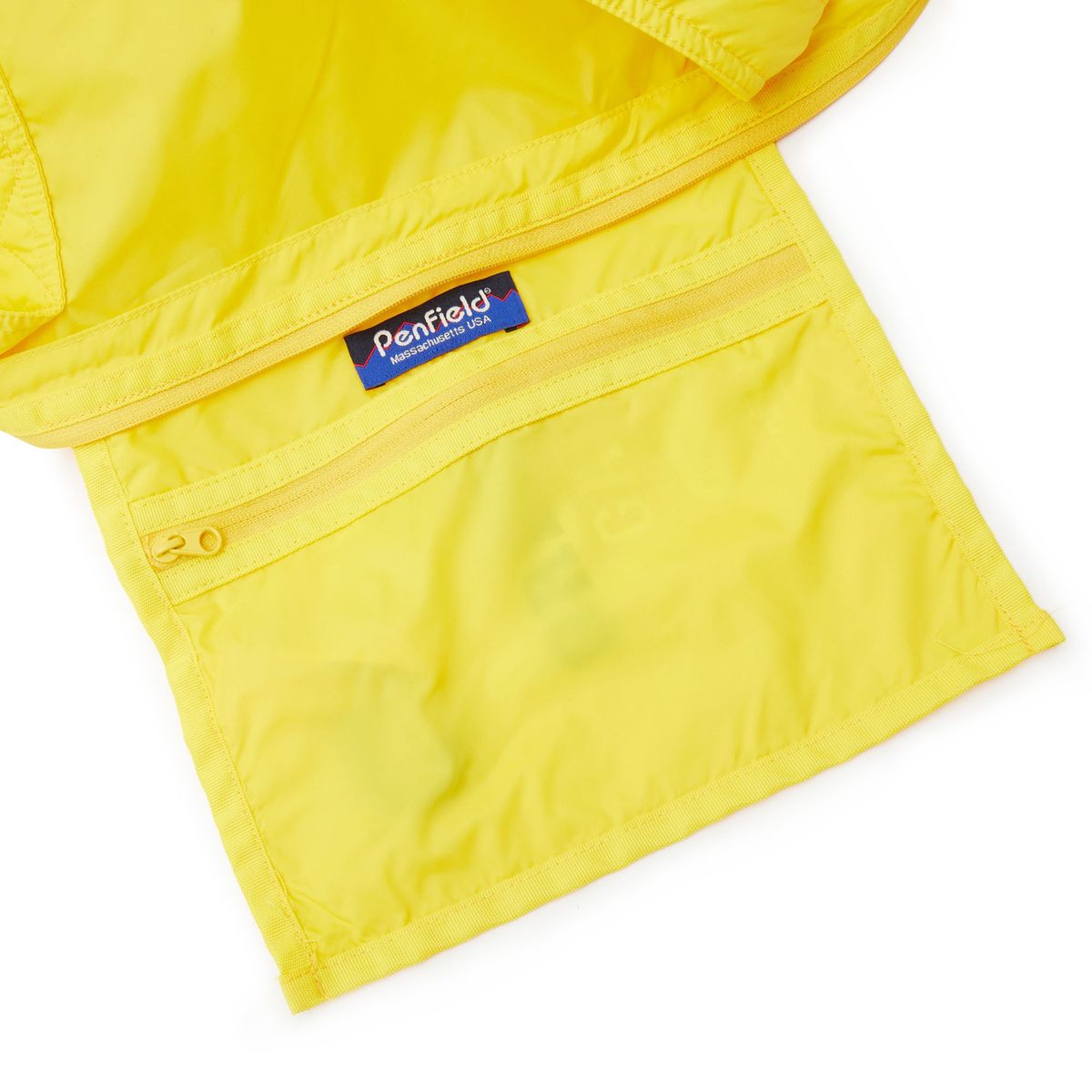 펜필드(PENFIELD) 패커블 나일론 줍깅백 옐로우_FS7AB11U