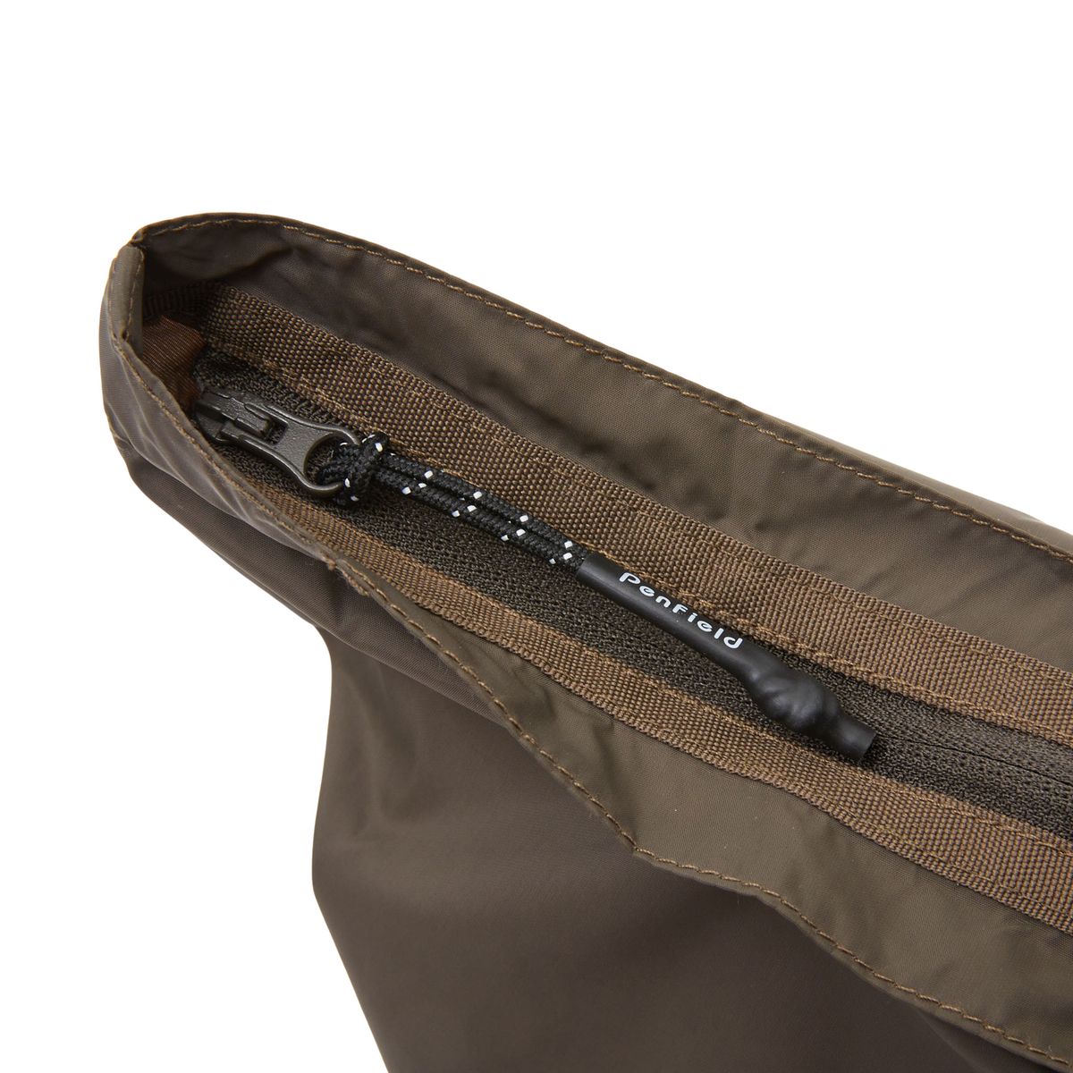 펜필드(PENFIELD) 패커블 나일론 줍깅백 올리브_FS7AB15U