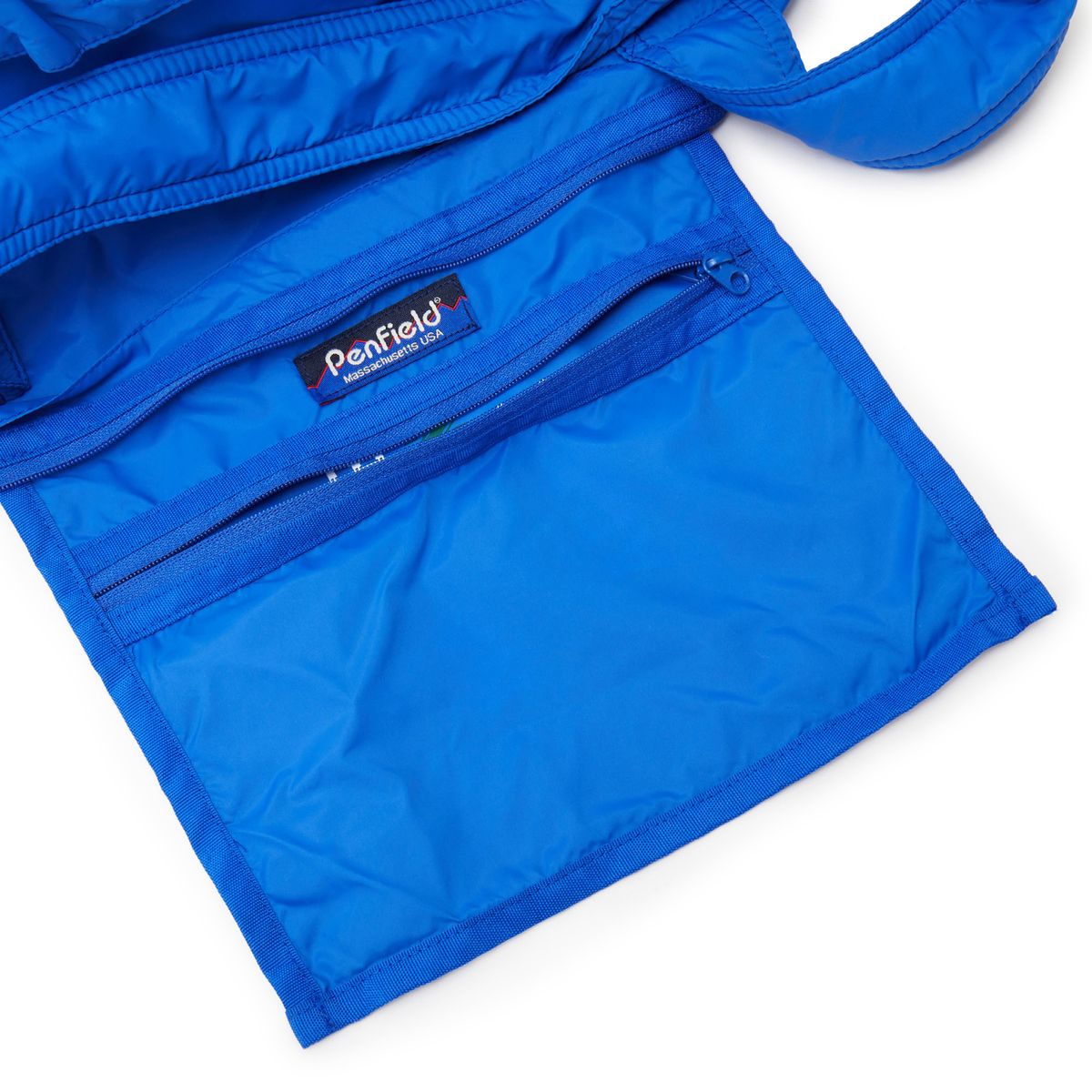 펜필드(PENFIELD) 패커블 나일론 줍깅백 블루_FS7AB14U