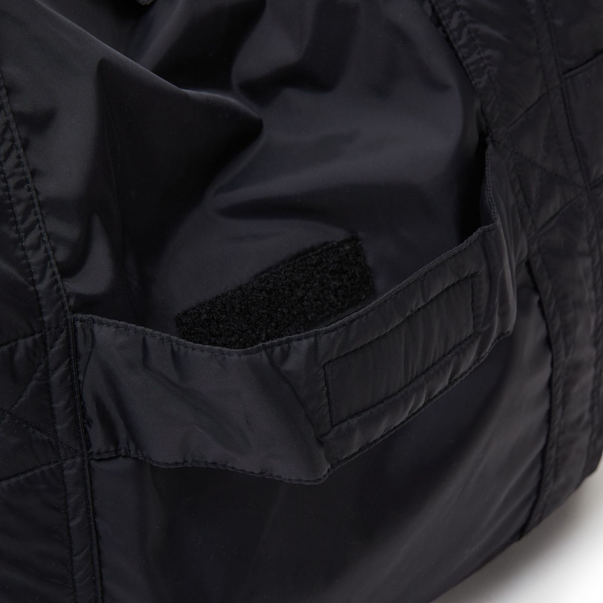 펜필드(PENFIELD) 패커블 나일론 줍깅백 블랙_FS7AB16U