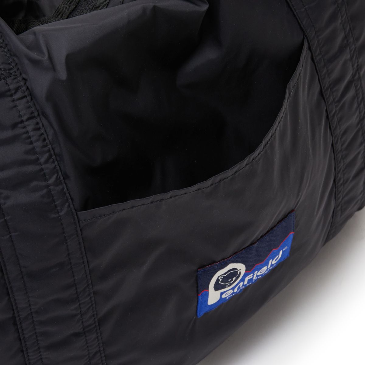 펜필드(PENFIELD) 패커블 나일론 줍깅백 블랙_FS7AB16U
