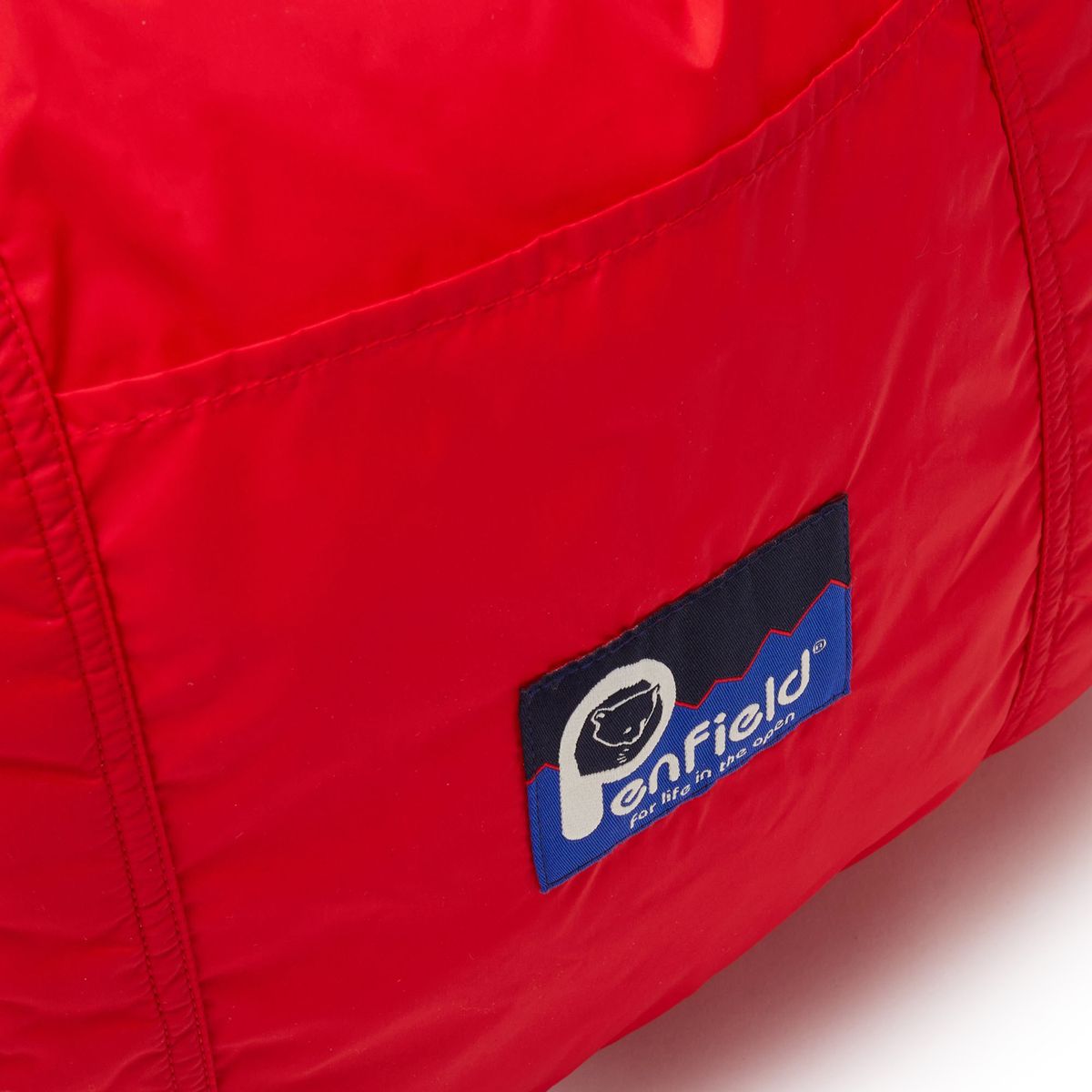 펜필드(PENFIELD) 패커블 나일론 줍깅백 레드_FS7AB13U