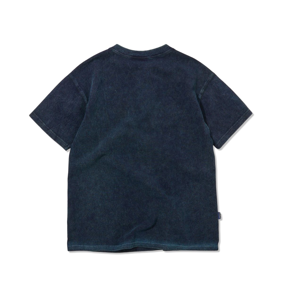 펜필드(PENFIELD) 인디고 틴워싱 헨리넥 반팔티 카키_FR2KT43U