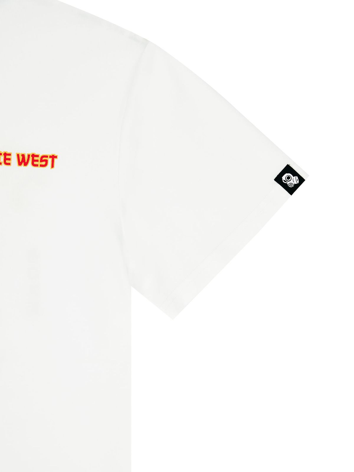 제이미웨스트(JAMIE WEST) 블랙독 소로나 티셔츠 (화이트)