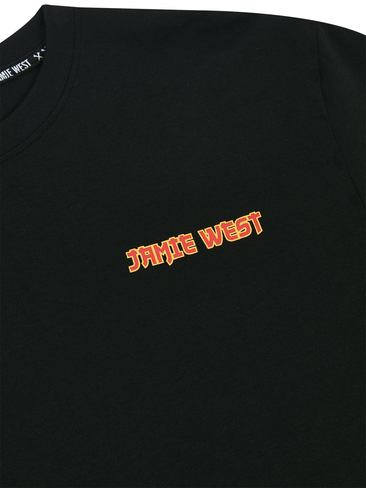 제이미웨스트(JAMIE WEST) 블랙독 소로나 티셔츠 (블랙)