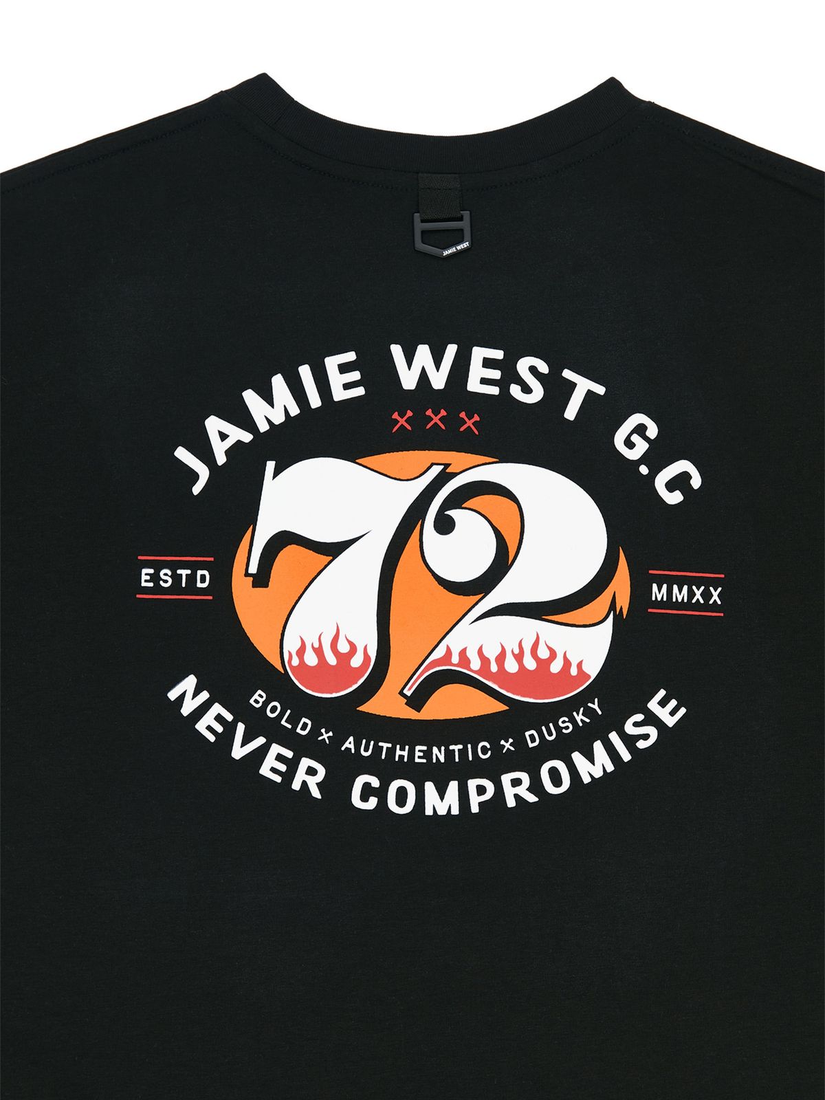 제이미웨스트(JAMIE WEST) NO.72 소로나 티셔츠 (블랙)