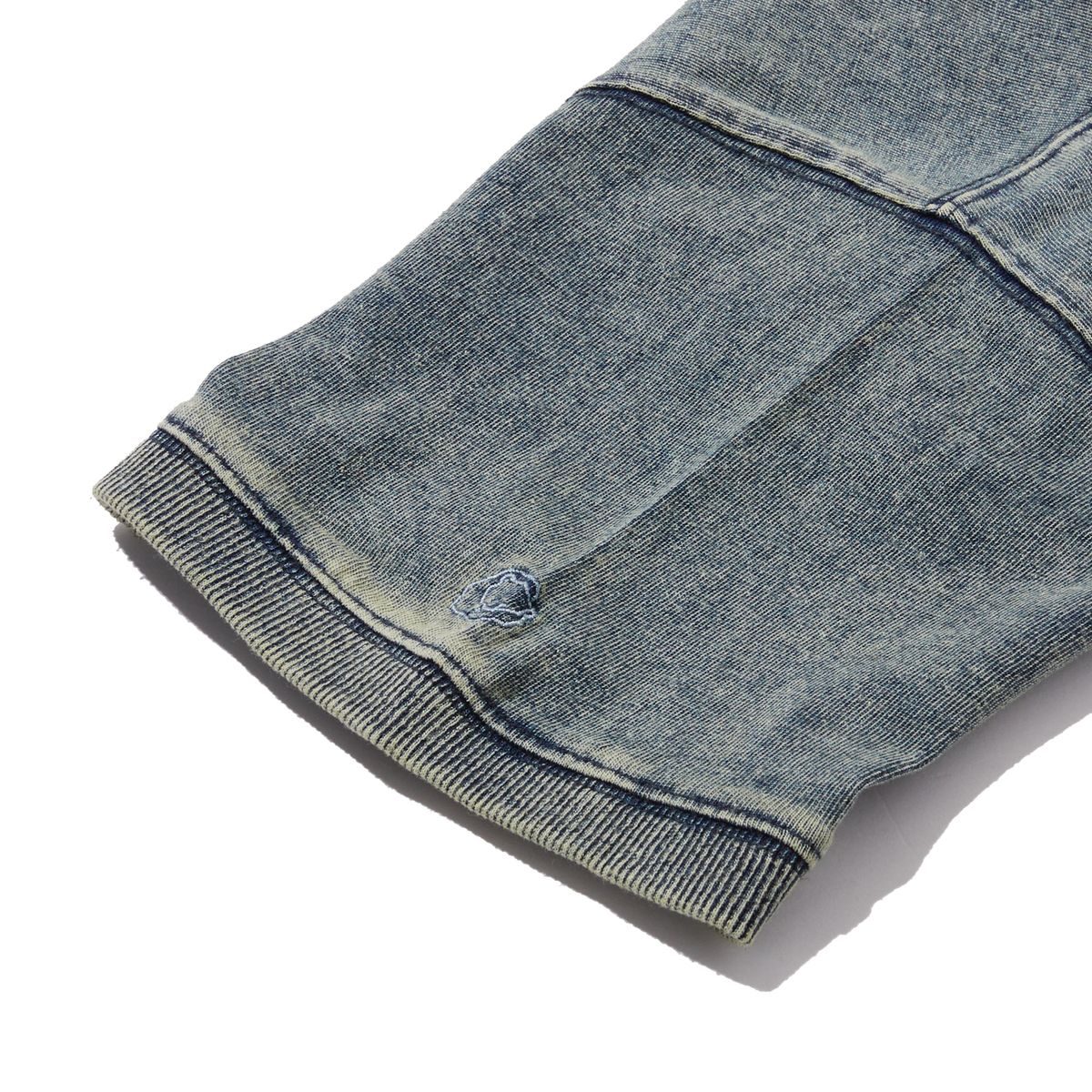 펜필드(PENFIELD) 인디고 틴워싱 카라 플레어 원피스 인디고_FR2KS05F