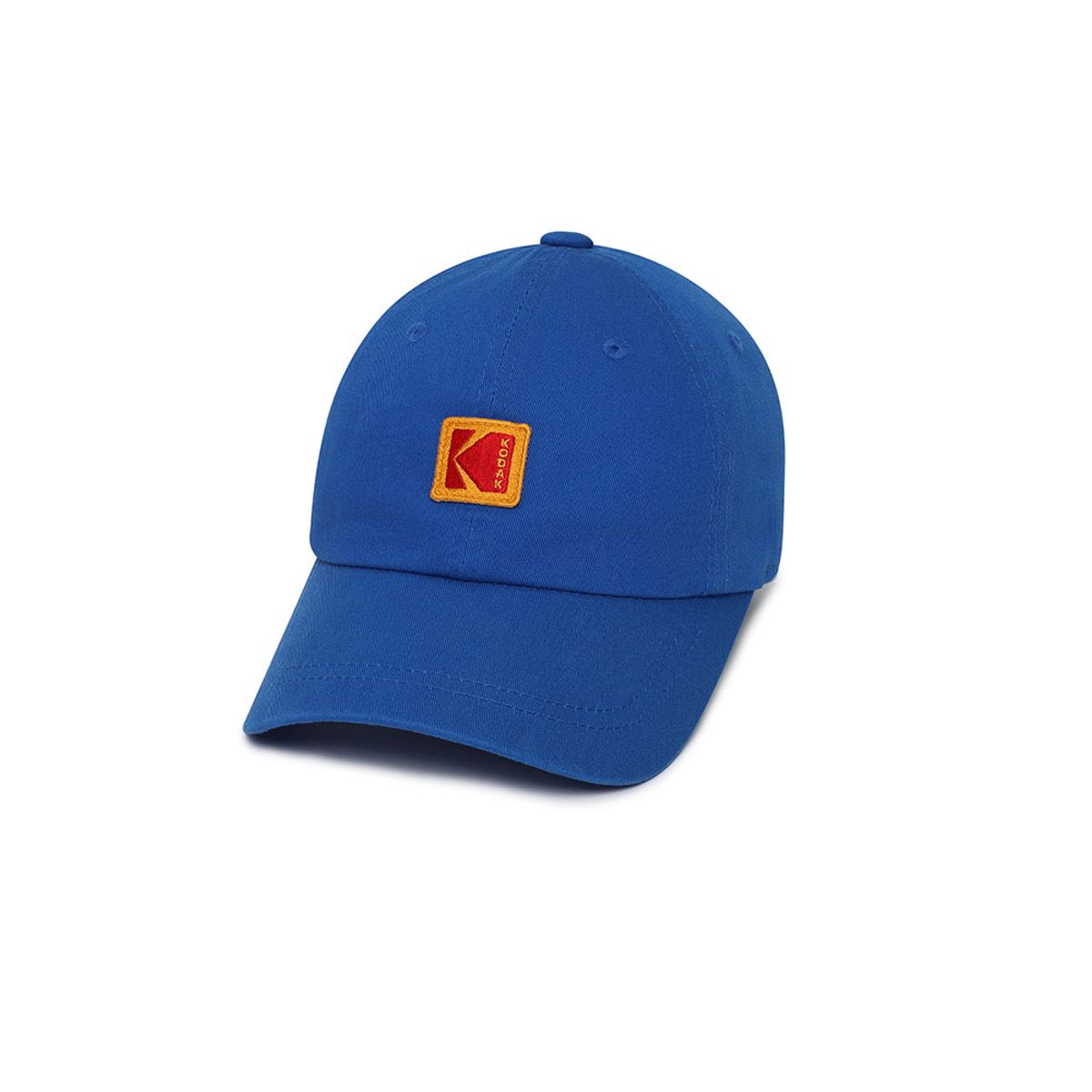 코닥 키즈(KODAK KIDS) 스퀘어로고 릴렉스핏 볼캡 키즈 BLUE