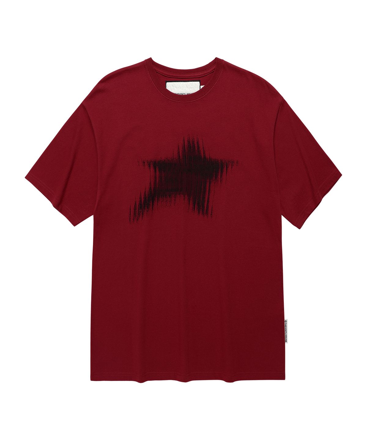 더바이닐하우스(THEVINYLHOUSE) BLUR STAR TEE RED