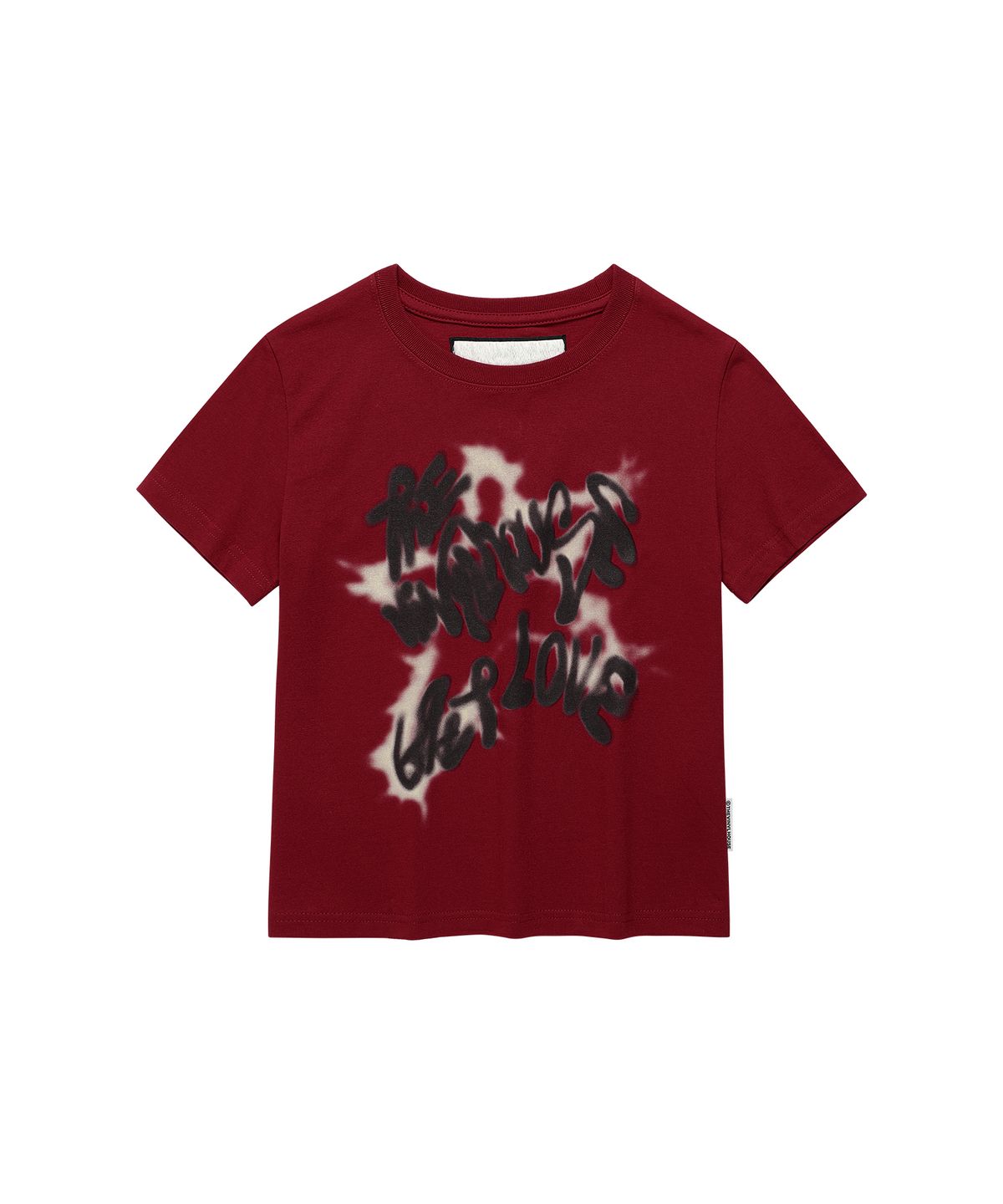 더바이닐하우스(THEVINYLHOUSE) SPRAY STAR TEE RED
