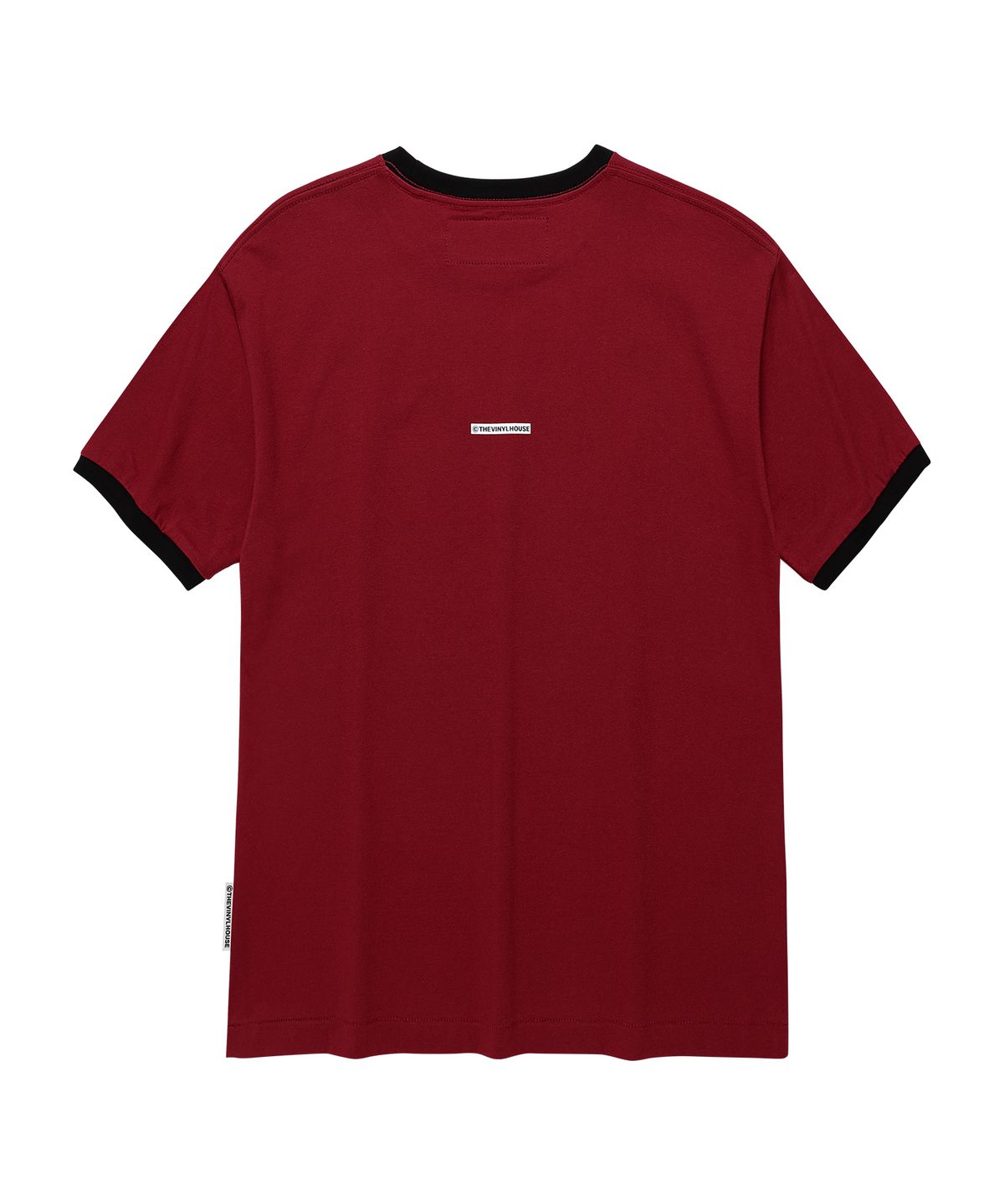 더바이닐하우스(THEVINYLHOUSE) COWBOY PICTOGRAM RINGER TEE RED