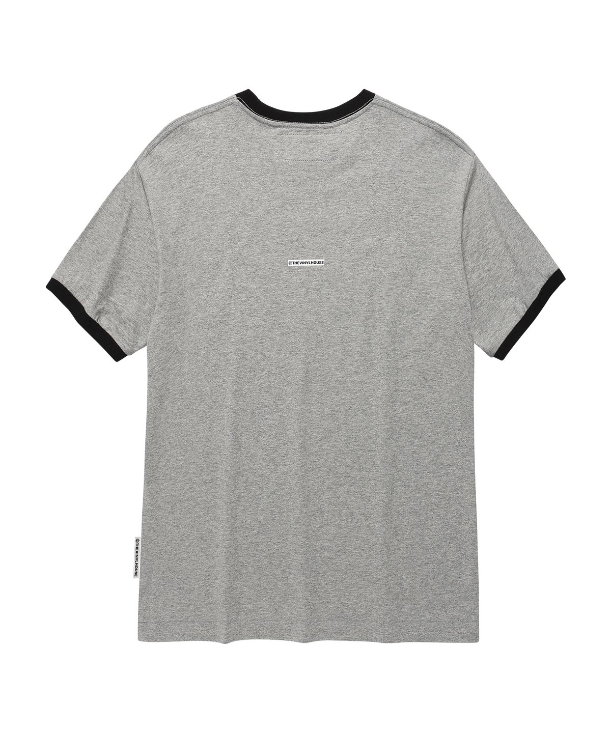 더바이닐하우스(THEVINYLHOUSE) COWBOY PICTOGRAM RINGER TEE GREY