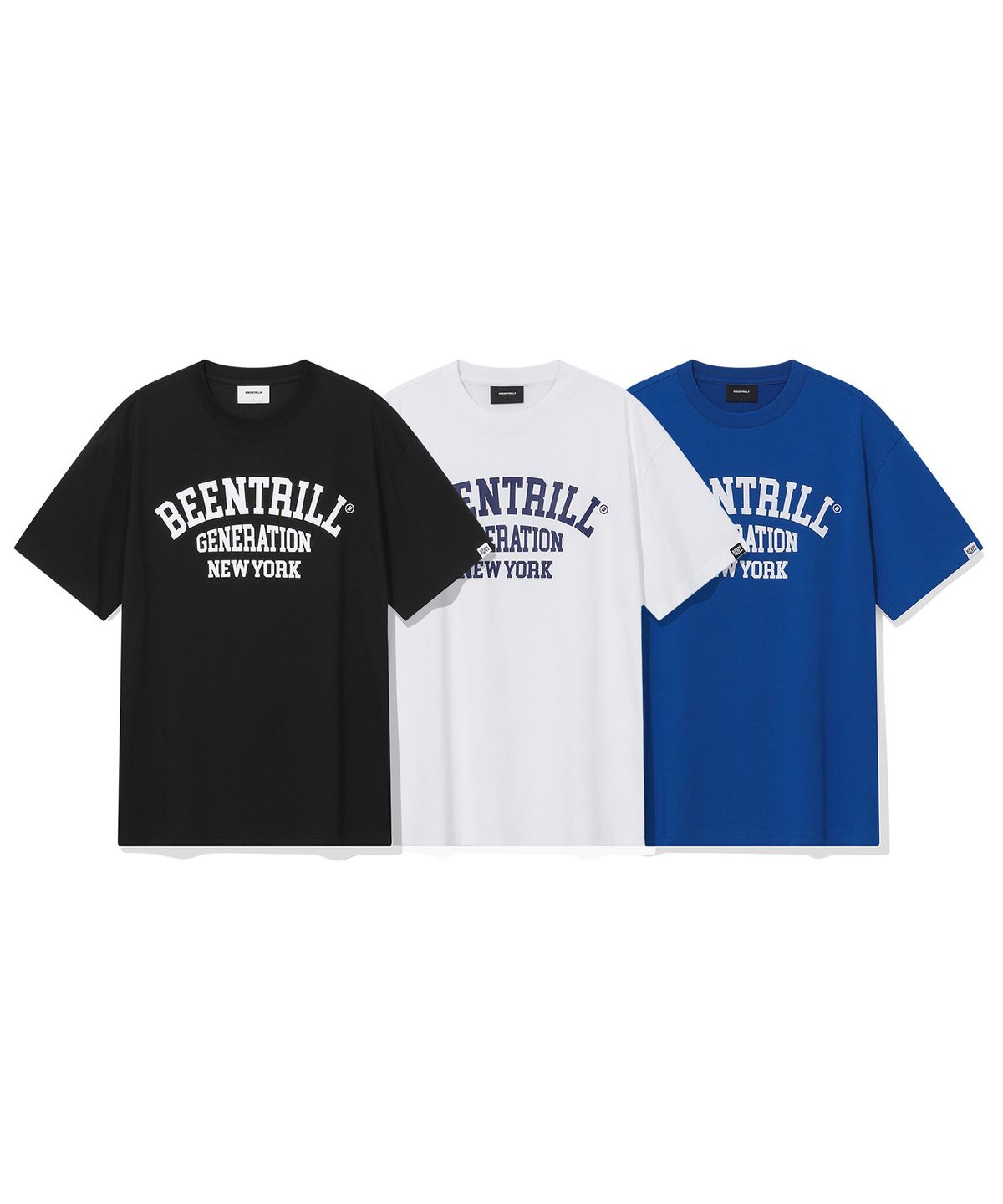 빈트릴(BEENTRILL) BNY 아치로고 티셔츠(블랙)