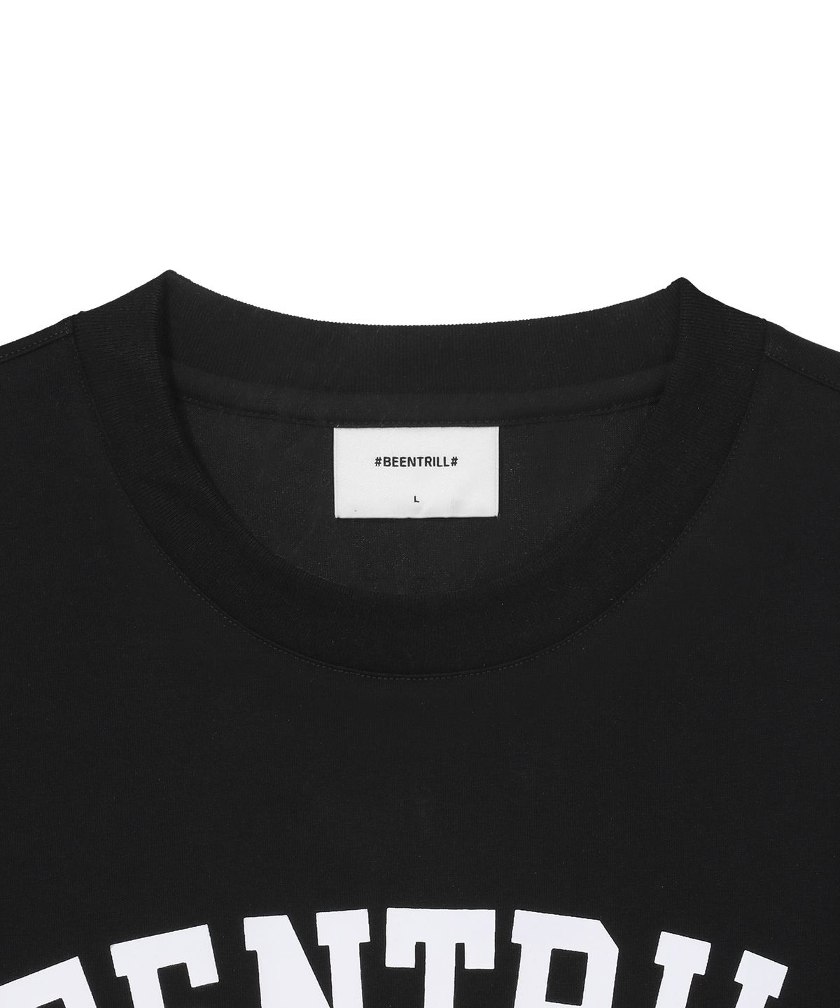 빈트릴(BEENTRILL) BNY 아치로고 티셔츠(블랙)
