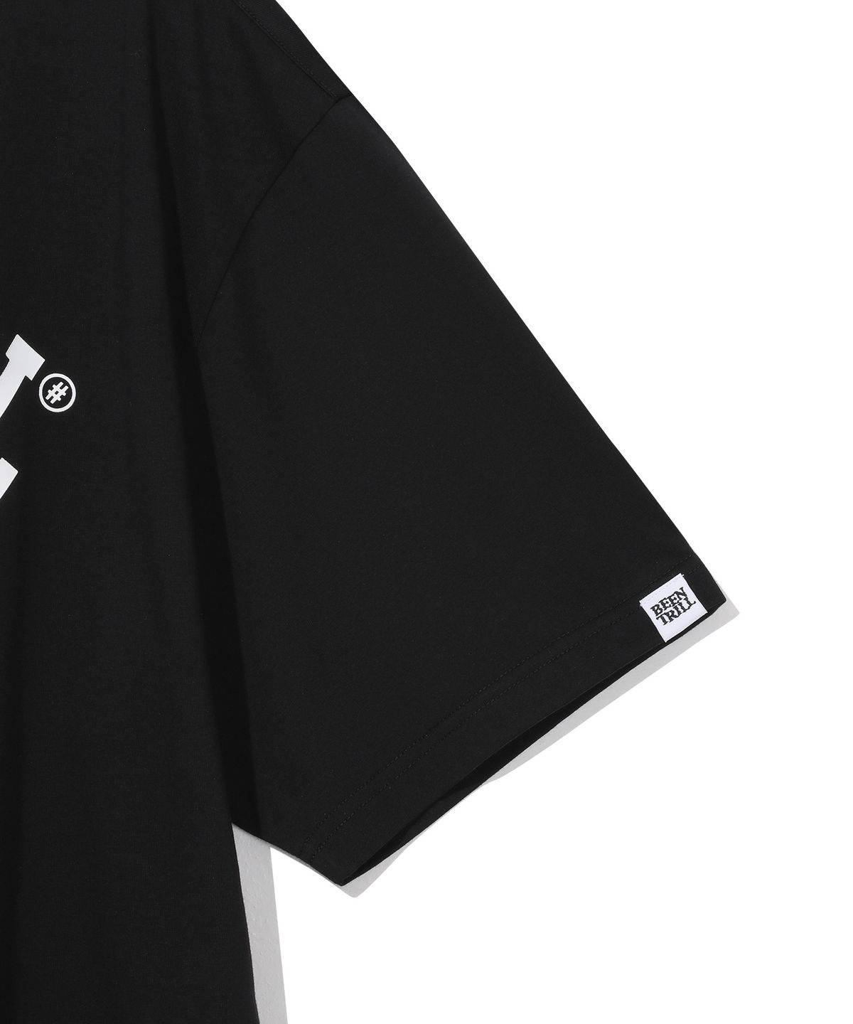 빈트릴(BEENTRILL) BNY 아치로고 티셔츠(블랙)