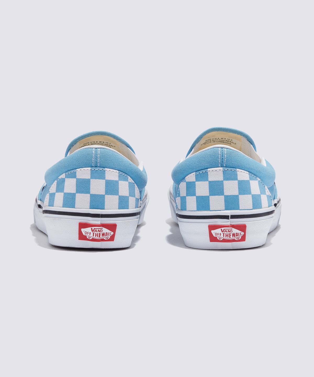 반스(VANS) 클래식 슬립온 - (컬러 띠어리) 체커보드 헤리테이지 블루 / VN000D6BE2W1