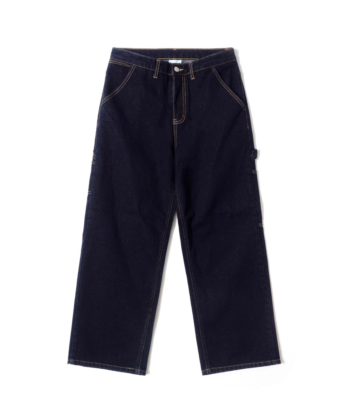 큐티에잇 가먼츠(QT8 GARMENTS) OC Raw Denim Carpenter Pants (Deep Blue)