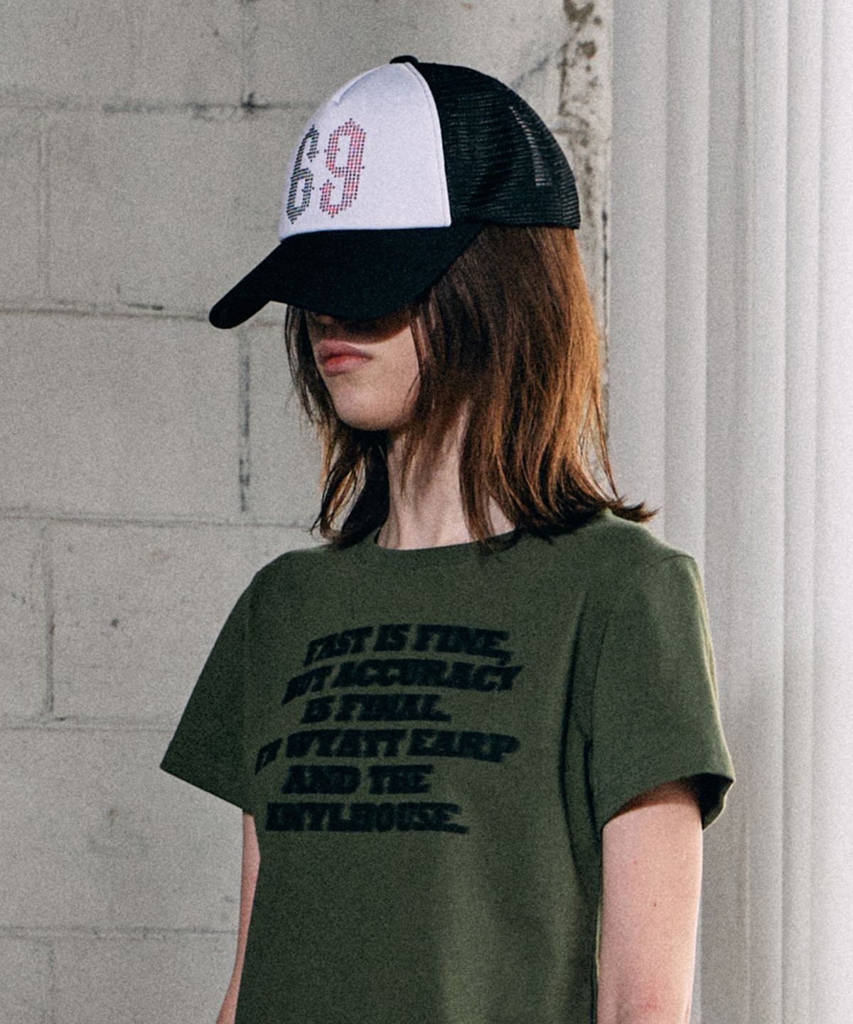 더바이닐하우스(THEVINYLHOUSE) MESH TWO TONE BALL CAP WHITE