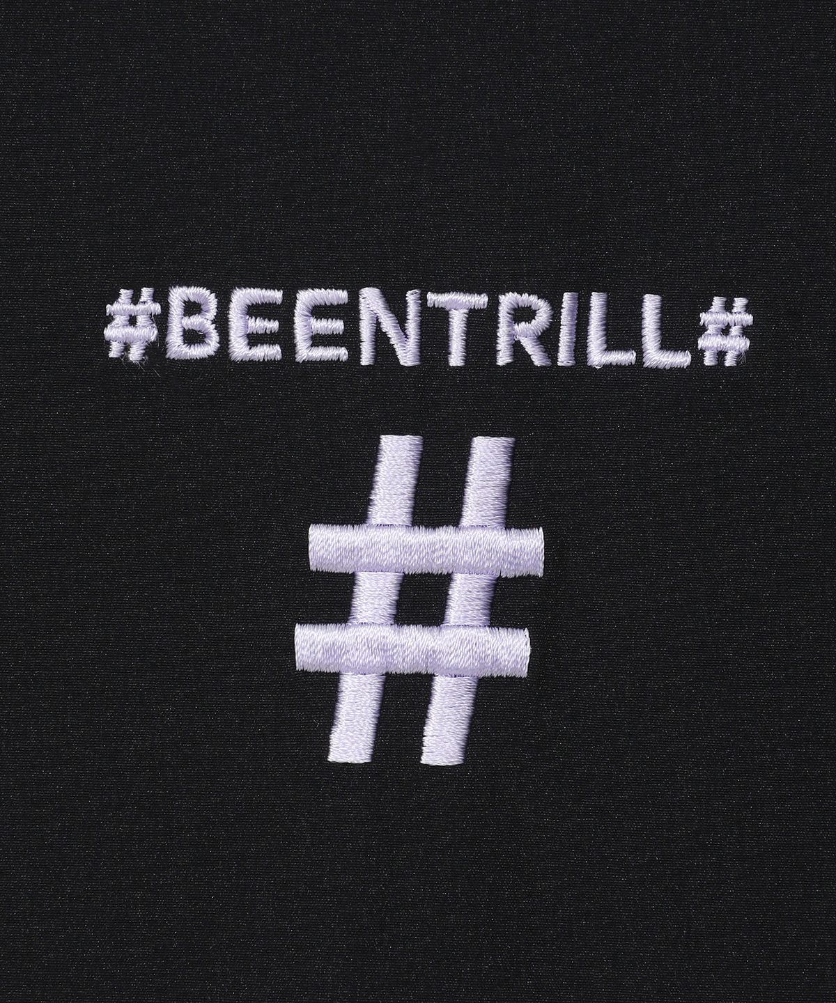 빈트릴 뉴욕(BEENTRILL NEWYORK) 우먼즈 우븐 테크 크롭 셔츠(블랙)