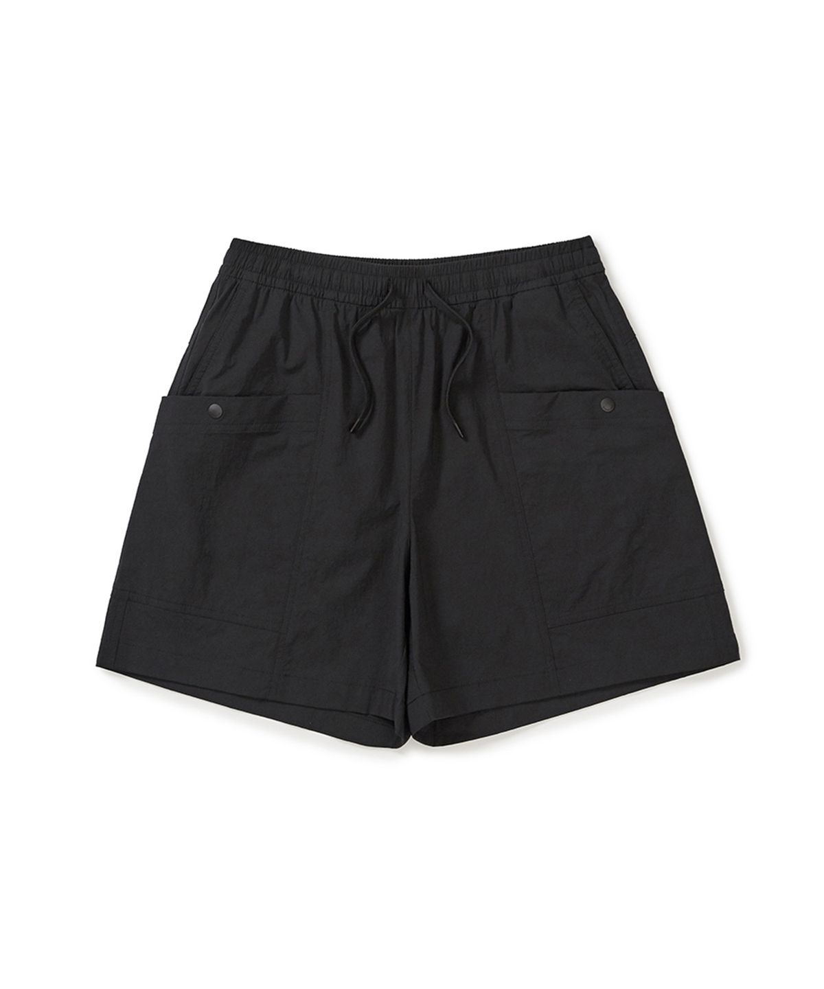 스노우피크 어패럴(SNOWPEAK APPAREL) 냉감 루트 여성 유틸리티 반바지 (S25MWRHP65) Black