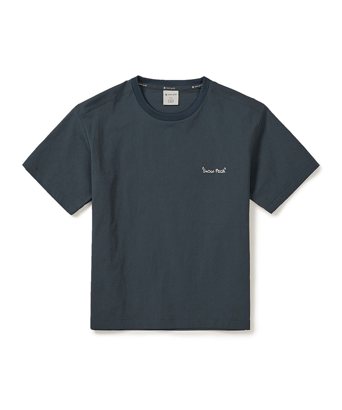 스노우피크 어패럴 키즈(SNOWPEAK APPAREL KIDS) 키즈 냉감 루트 반팔 티셔츠 (S25MKRTS90) Vintage Green
