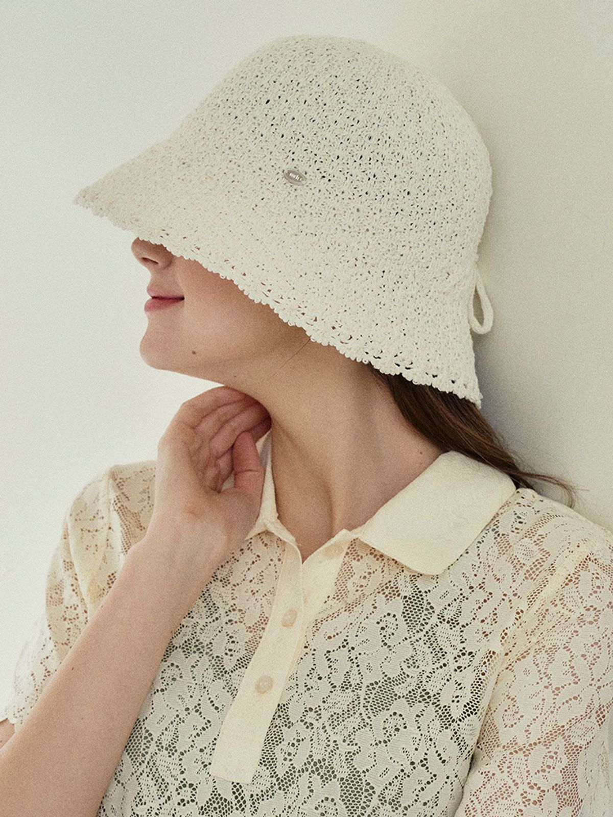 메르헨(MERCHEN) Race knit bucket hat_4color
