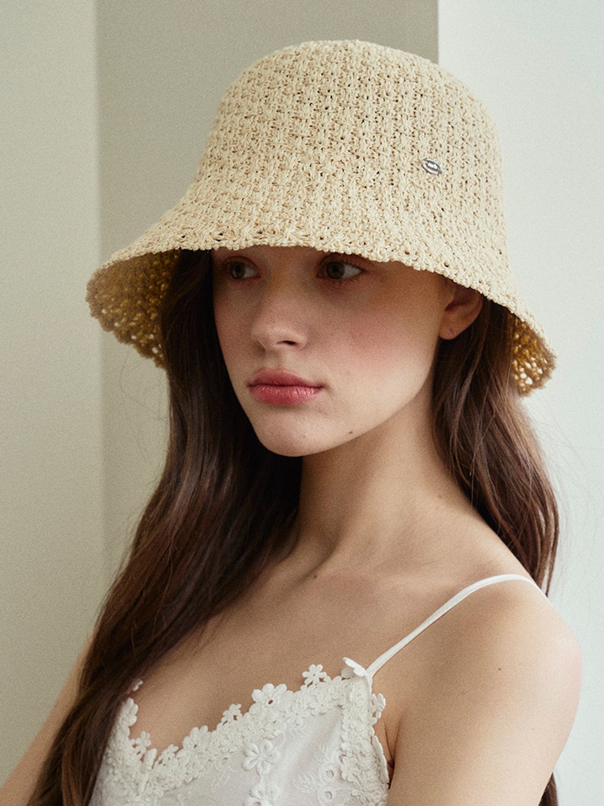 메르헨(MERCHEN) Race knit bucket hat_4color