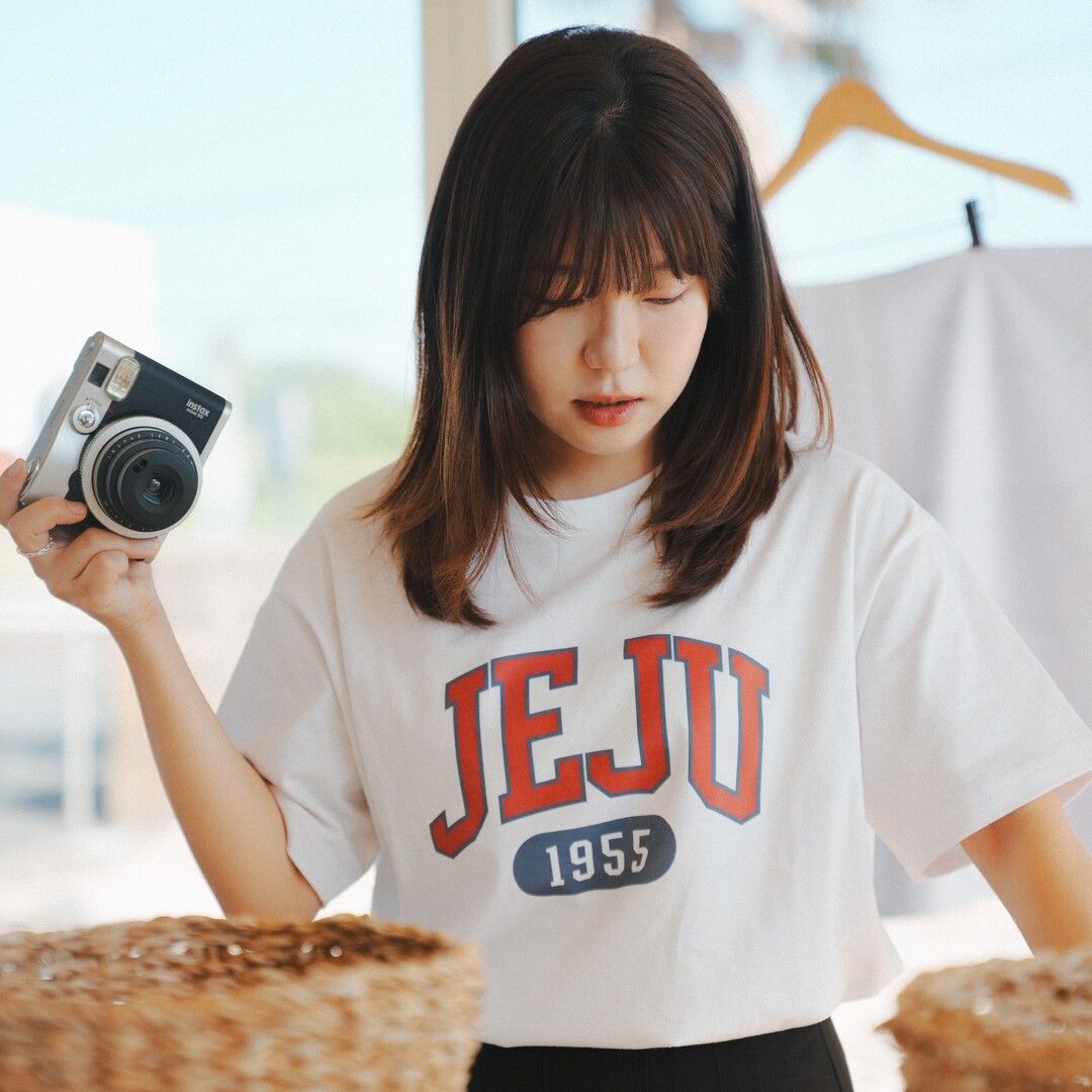 【 PROJECT】Classic JEJU 1955 T-Shirt MUSINSA | ISLAND PROJECT Classic JEJU 1955 T-Shirt - White
