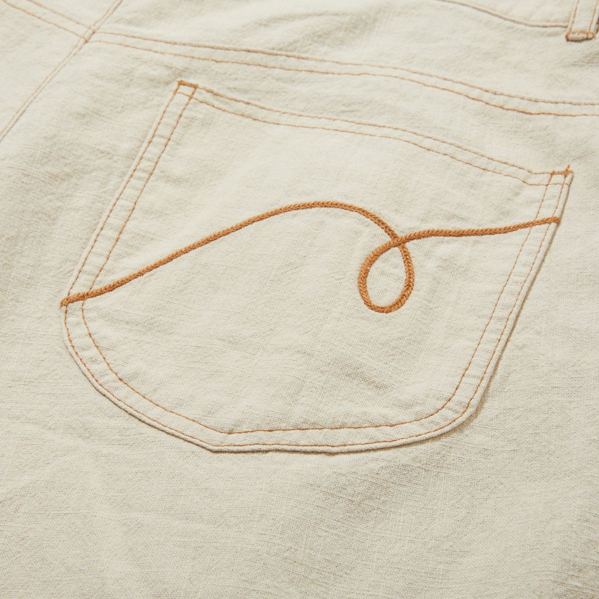 펜필드(PENFIELD) [TRAILWEAR] 린넨 웨스턴 쇼츠 아이보리_FR2WP85U