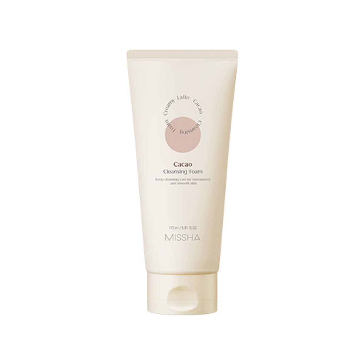 미샤(MISSHA) 크리미 라떼 클렌징 폼 (카카오) 172ml