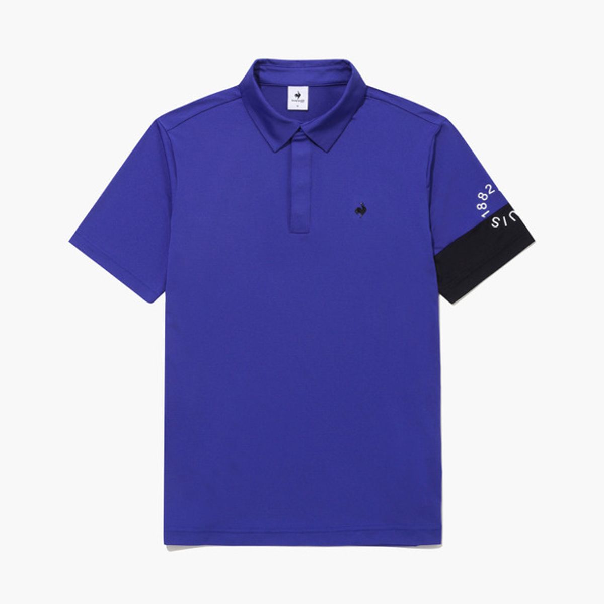 르꼬끄 골프(LECOQ GOLF) 남성 컨트라스트 슬리브 퍼포먼스 티셔츠 (GQ221MTS41)