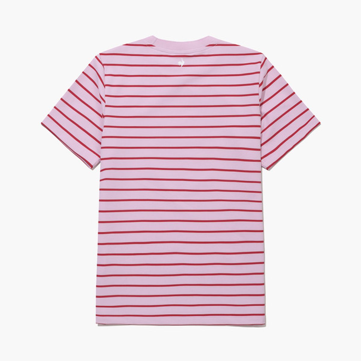 르꼬끄 골프(LECOQ GOLF) 여성 스트라이프 라운드넥 반팔 티셔츠 (GQ222LRS44)