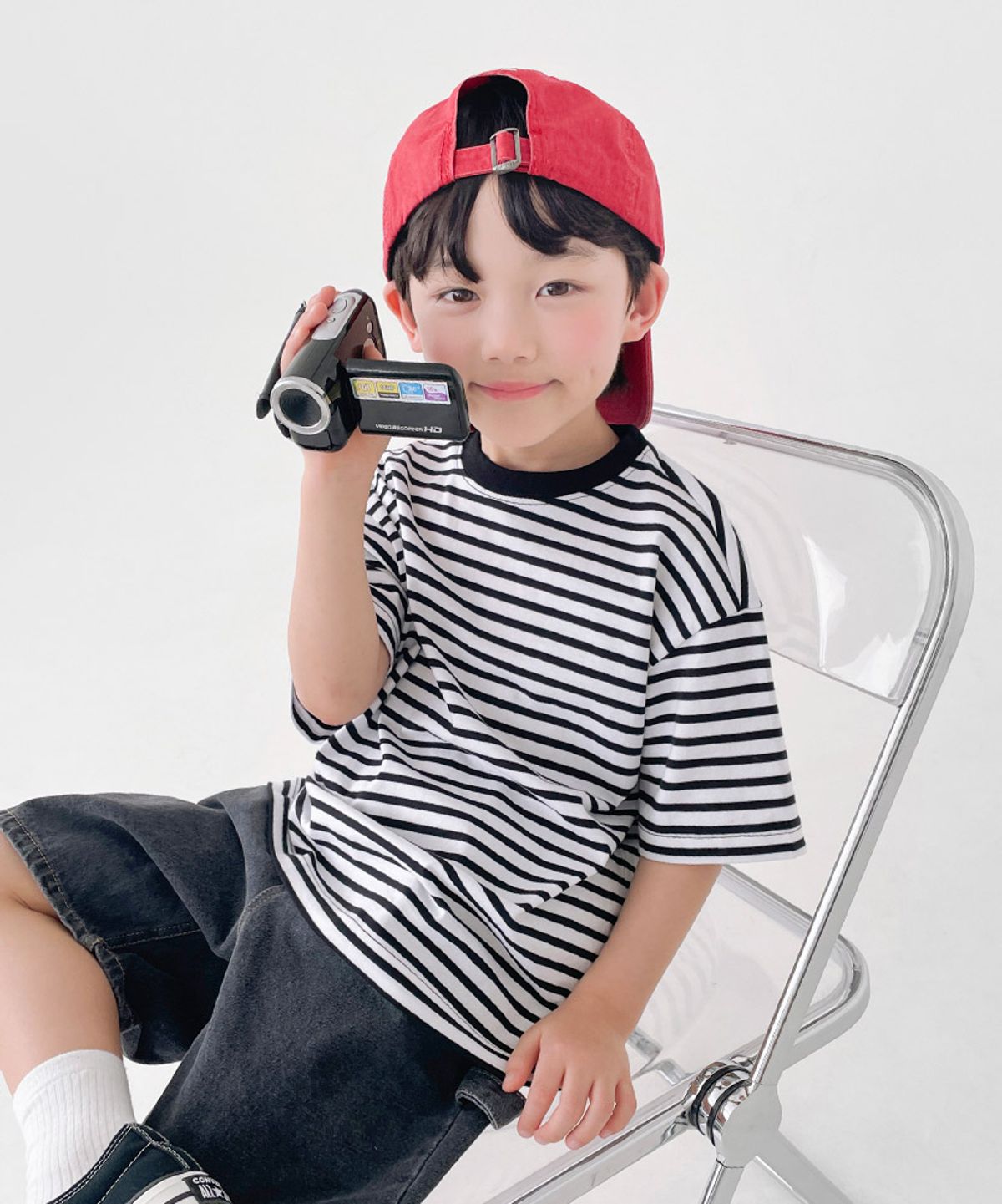 베리클로젯(BERRYCLOSET) 오레오 베이직 ST 반팔티