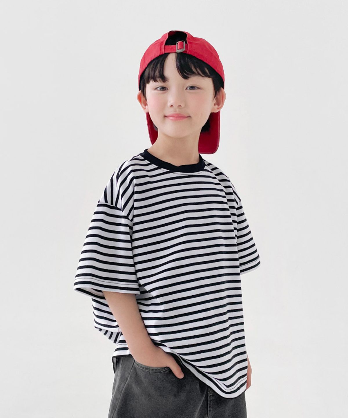 베리클로젯(BERRYCLOSET) 오레오 베이직 ST 반팔티