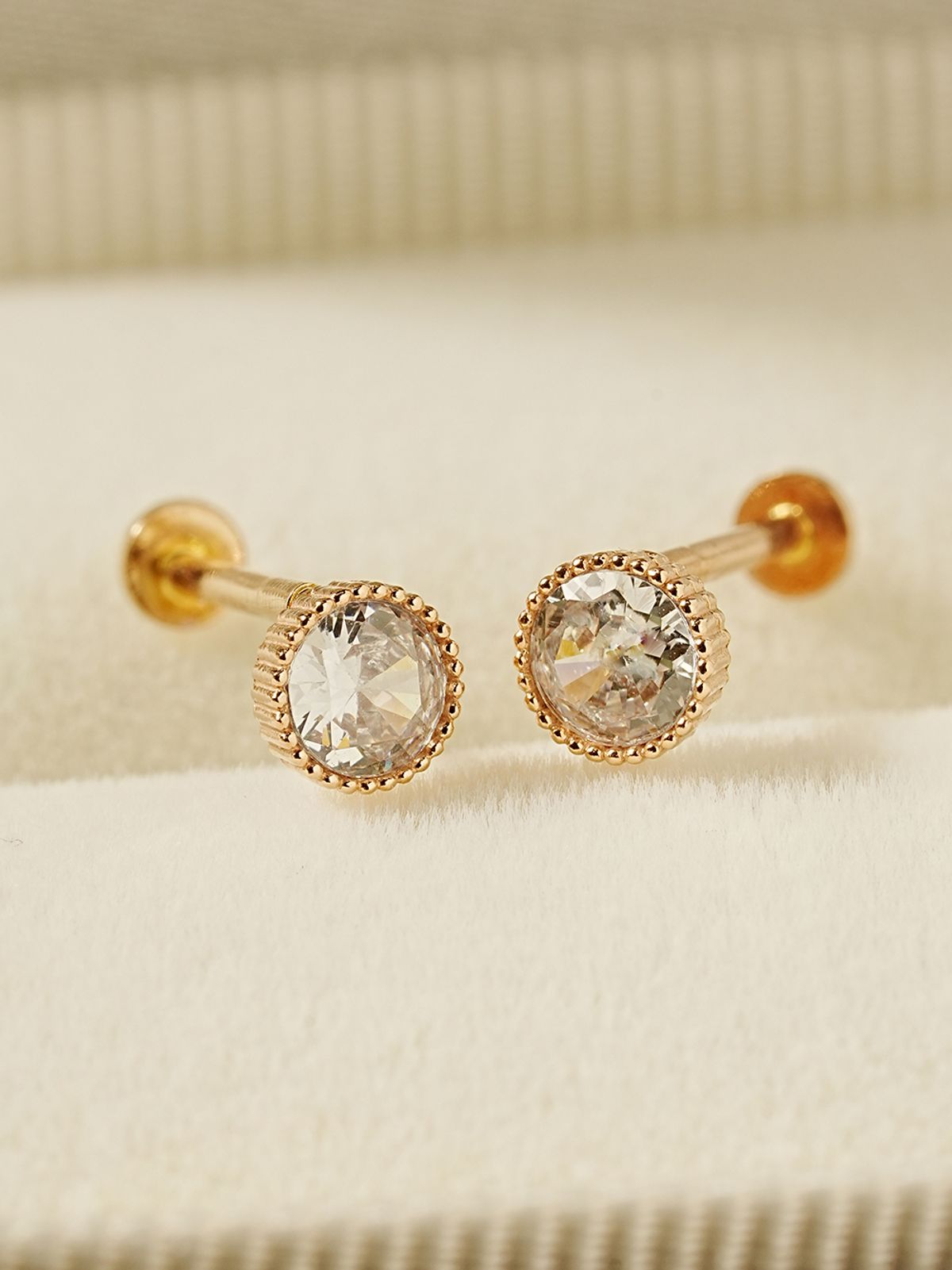 미니멀피어싱(MINIMALPIERCING) 14K 인터널 심플 라운드 라블렛 피어싱