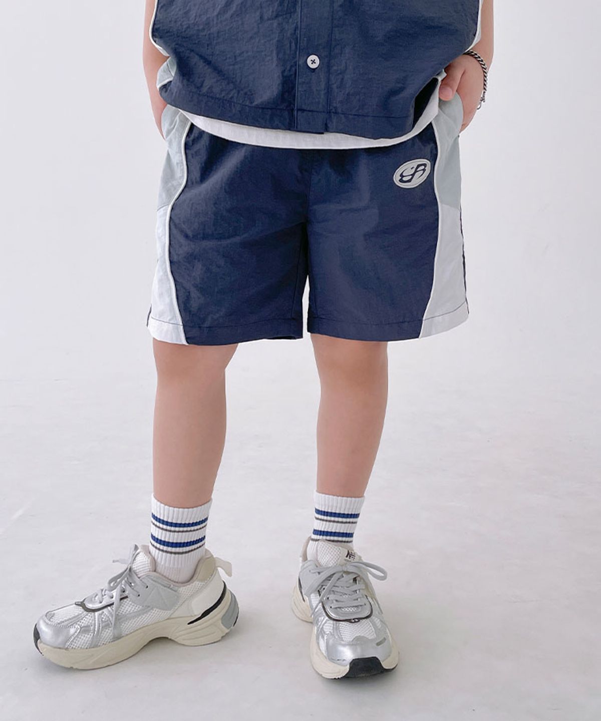 베리클로젯(BERRYCLOSET) 포스 레이싱 4부 팬츠