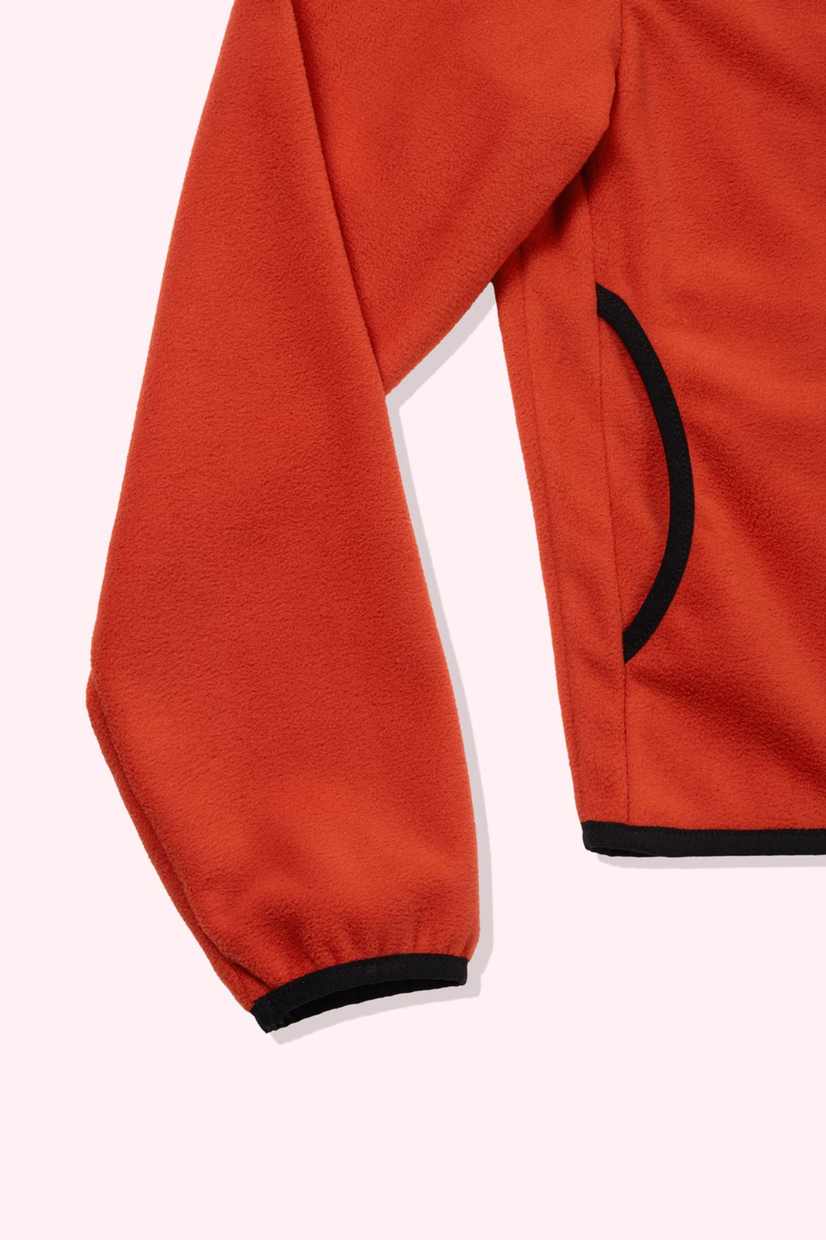 어텐즈(ATTENDS) Every day cozy fleece jacket (Red)