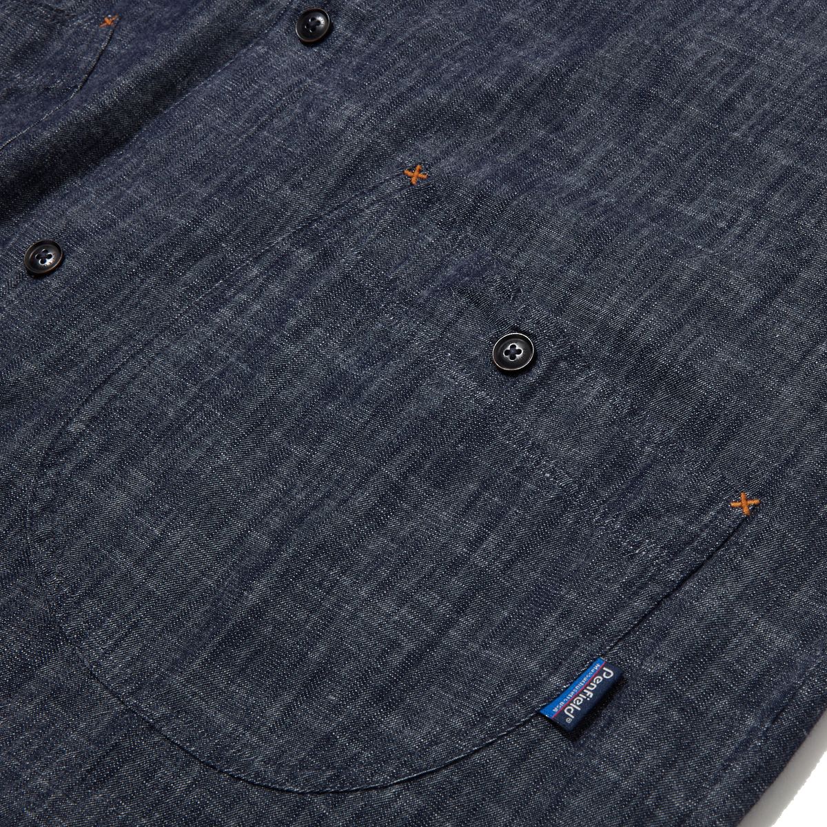 펜필드(PENFIELD) 워시드 슬럽 데님 트러커_FR2WJ10U